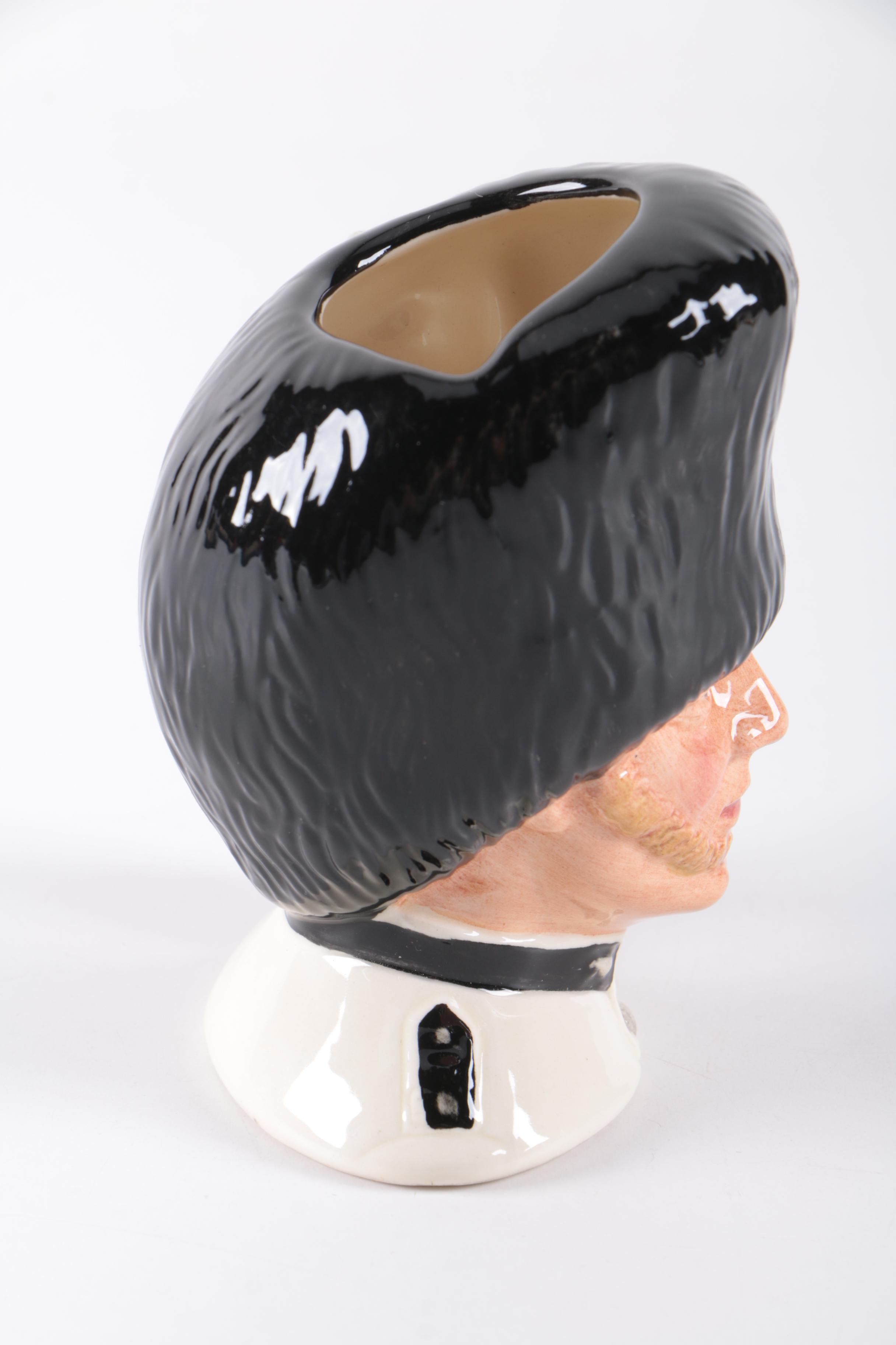 1986 Royal Doulton "The Guardsman" Character Mug