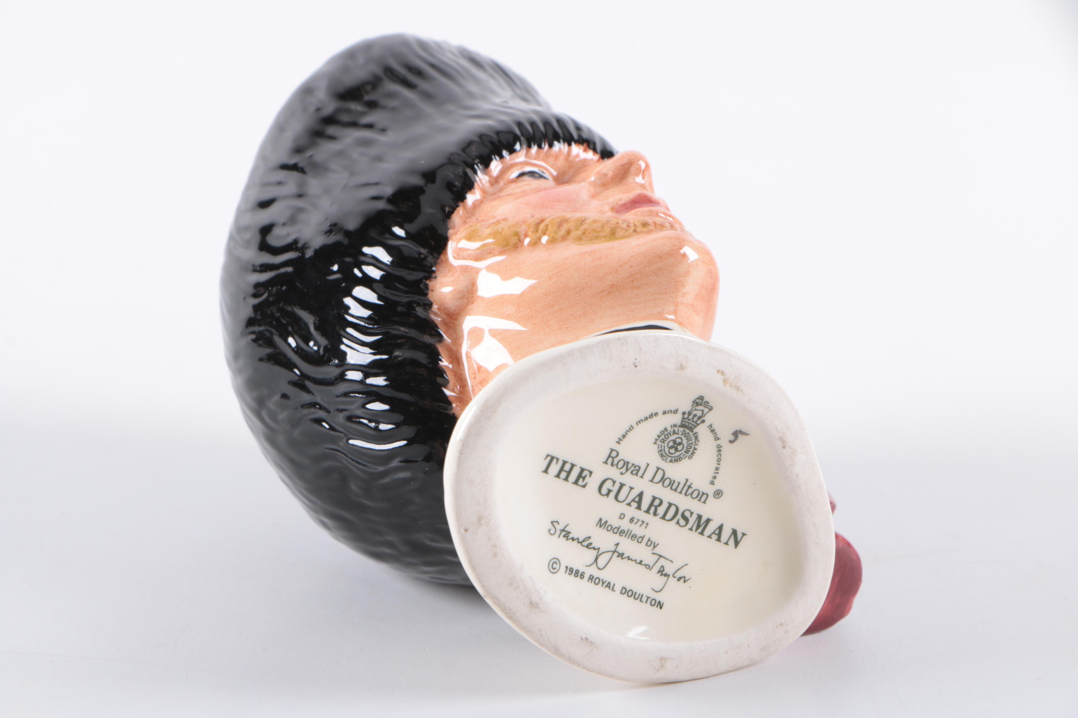 1986 Royal Doulton "The Guardsman" Character Mug