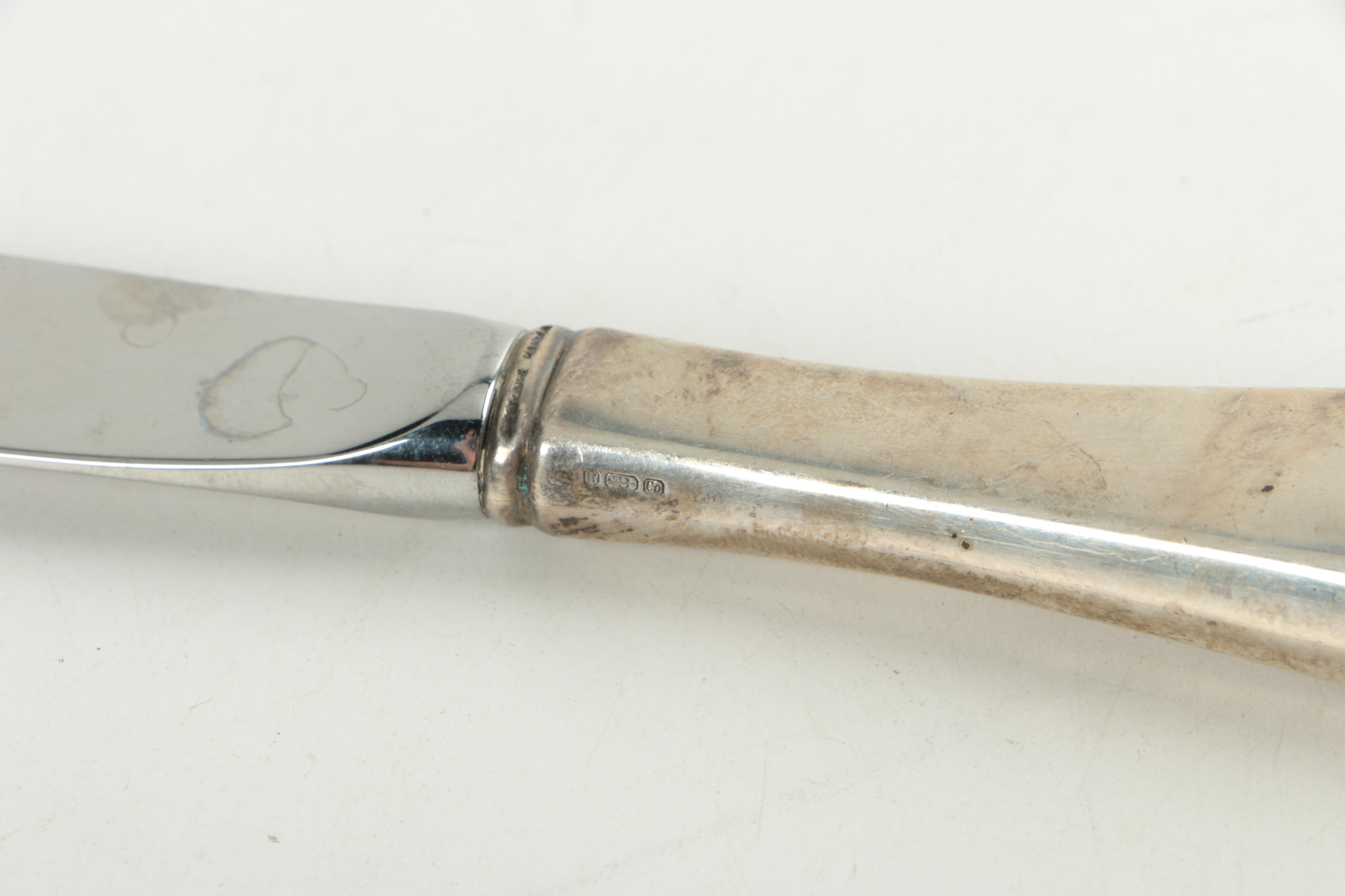 Siam Sterling Letter Opener and Assorted Sterling and Metal Letter Openers