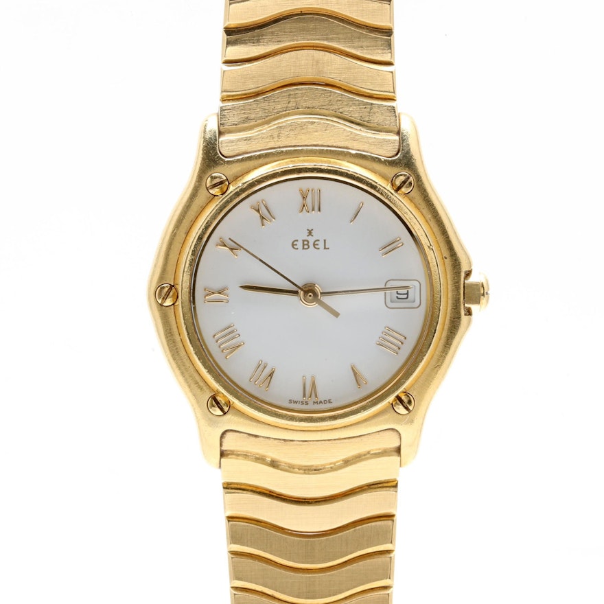 18K Yellow Gold Ebel Wristwatch