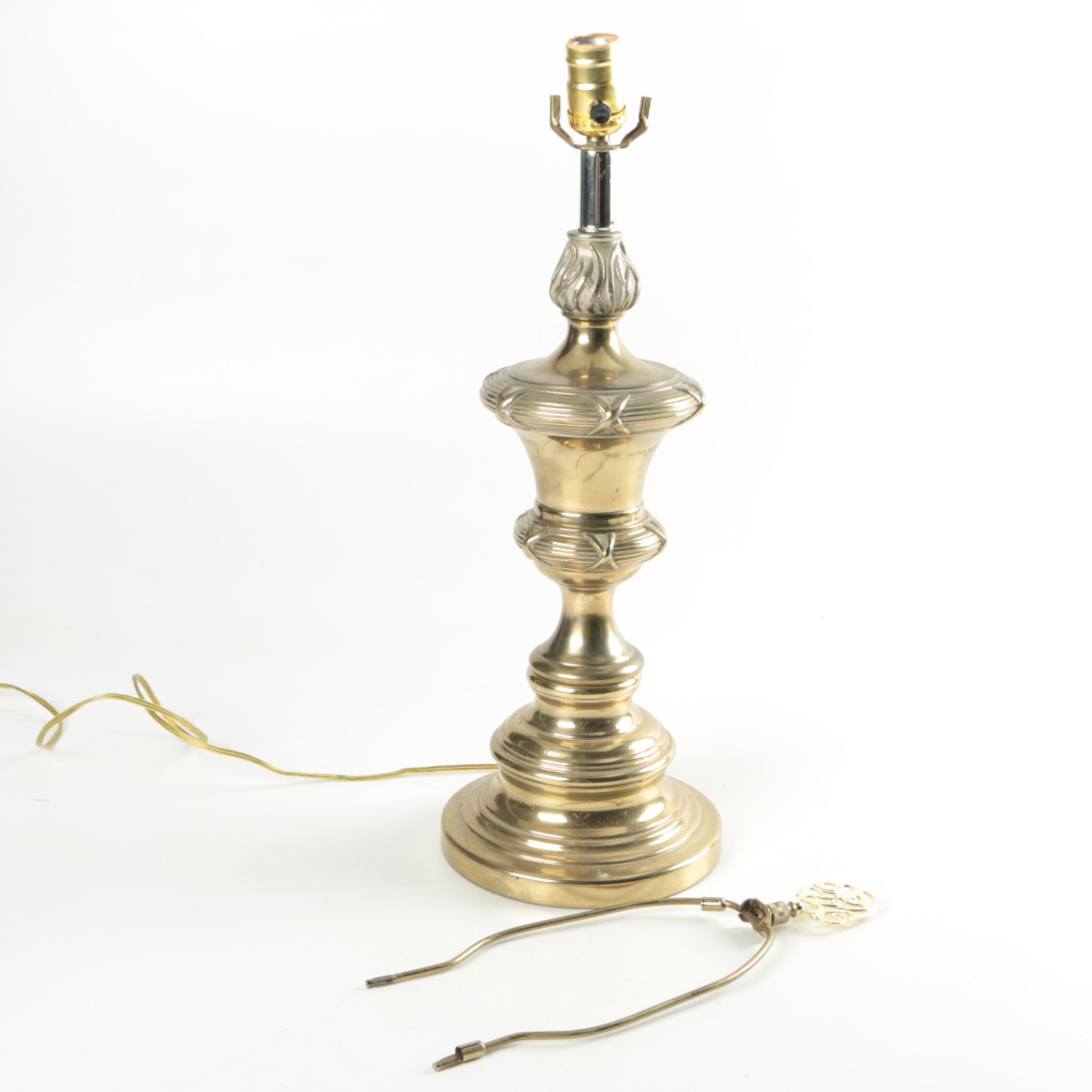 Vintage Brass Table Lamp