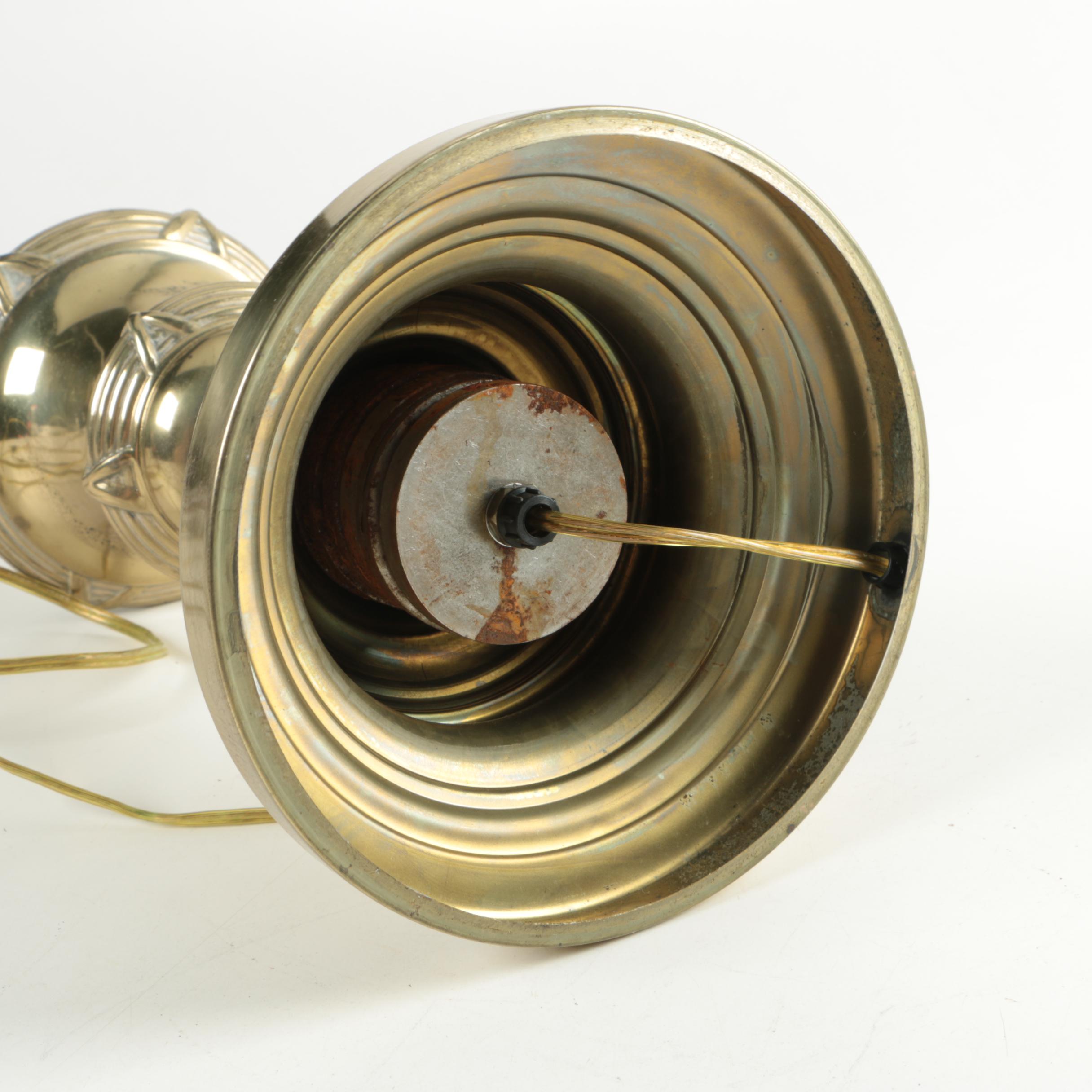 Vintage Brass Table Lamp