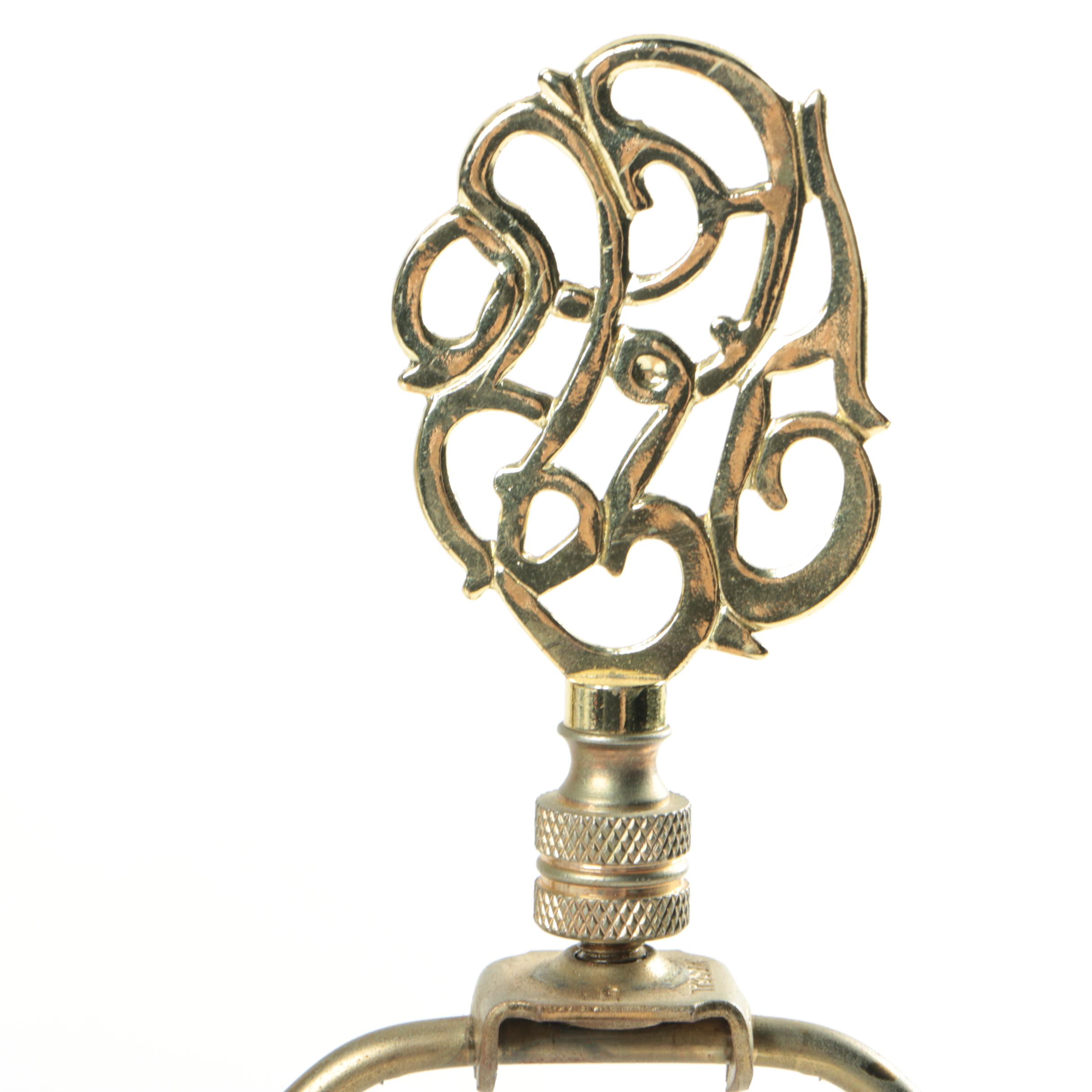 Vintage Brass Table Lamp