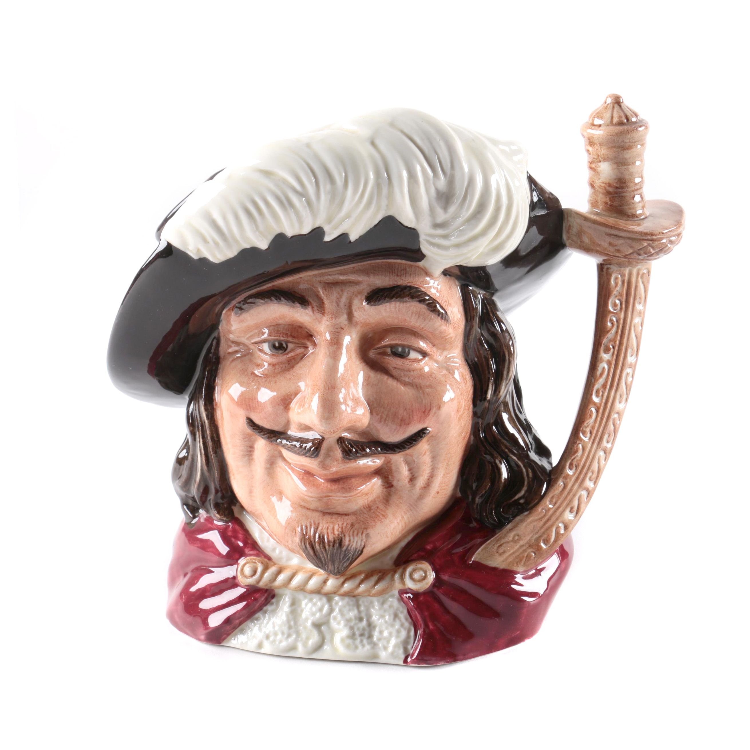 Royal Doulton "Porthos" Character Jug
