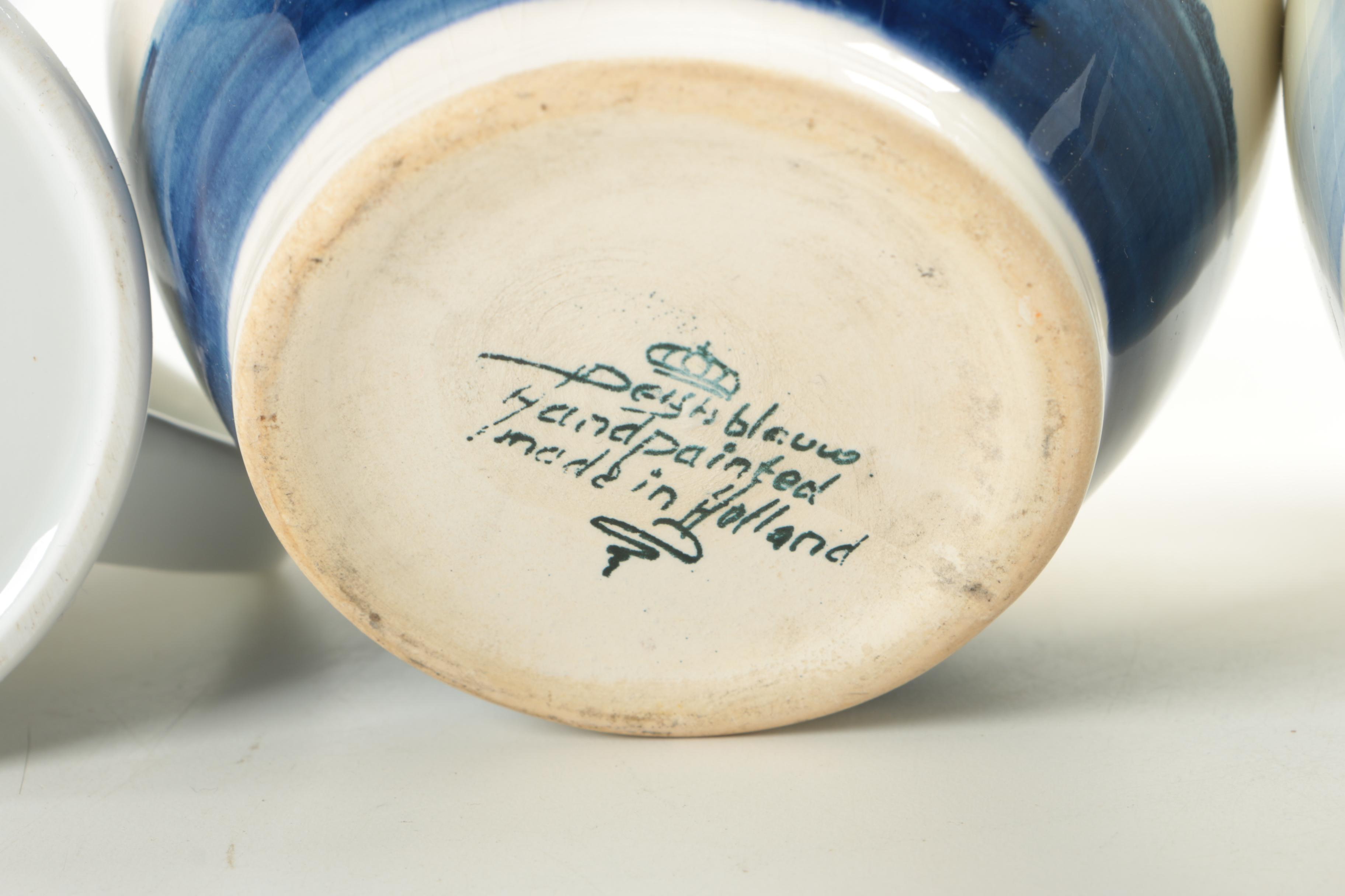 Deruta Puzzle Jug and Other Hand-Painted European Ceramics