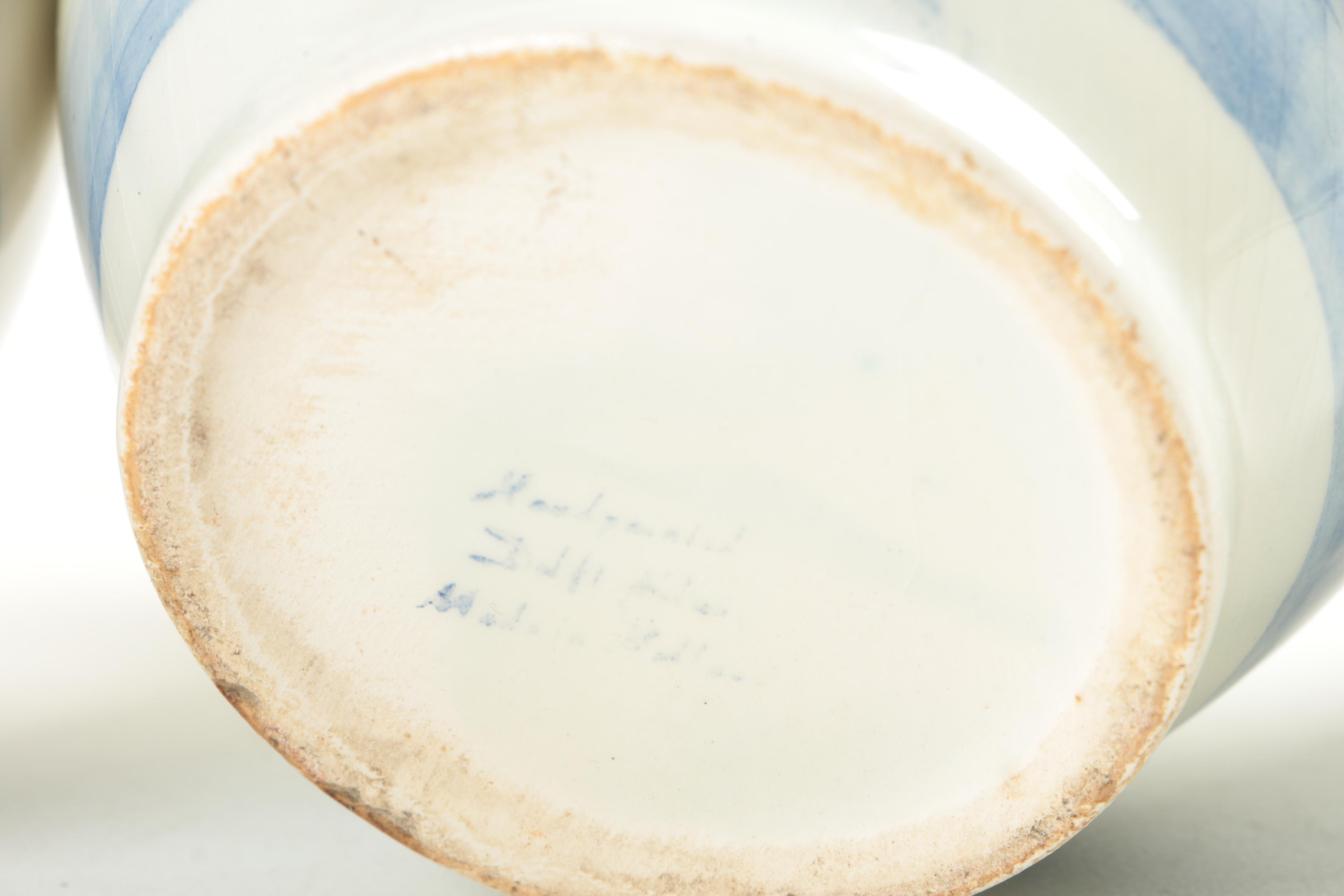 Deruta Puzzle Jug and Other Hand-Painted European Ceramics