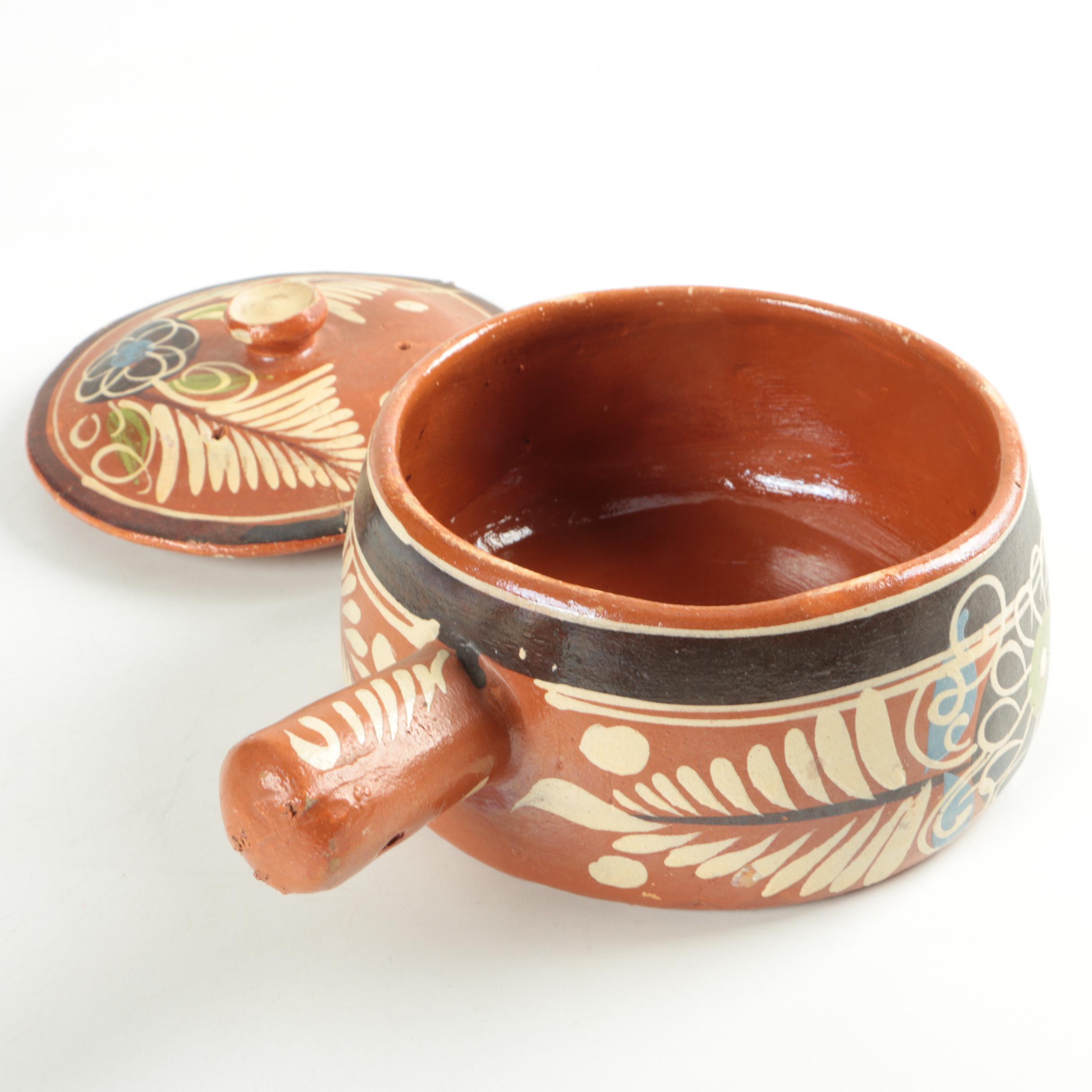 Deruta Puzzle Jug and Other Hand-Painted European Ceramics