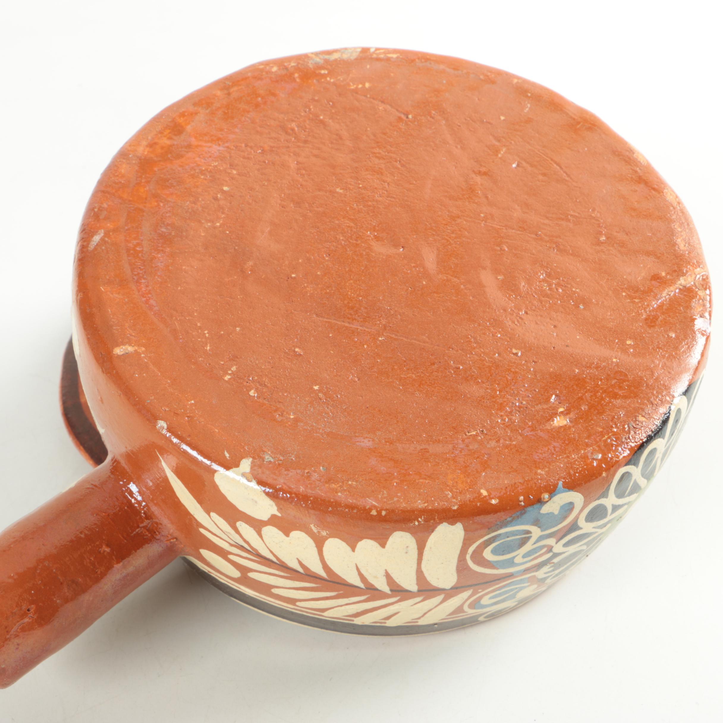 Deruta Puzzle Jug and Other Hand-Painted European Ceramics