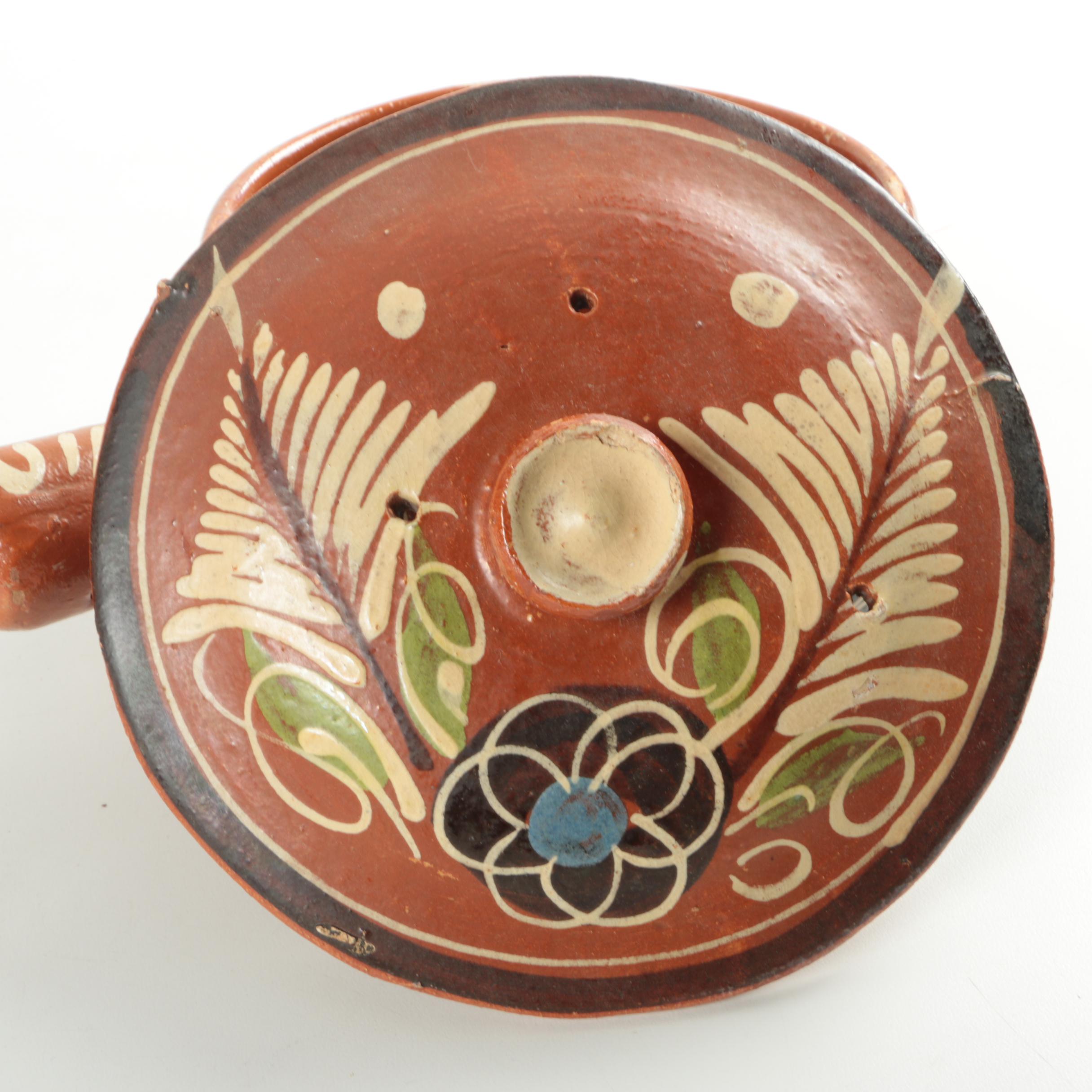 Deruta Puzzle Jug and Other Hand-Painted European Ceramics