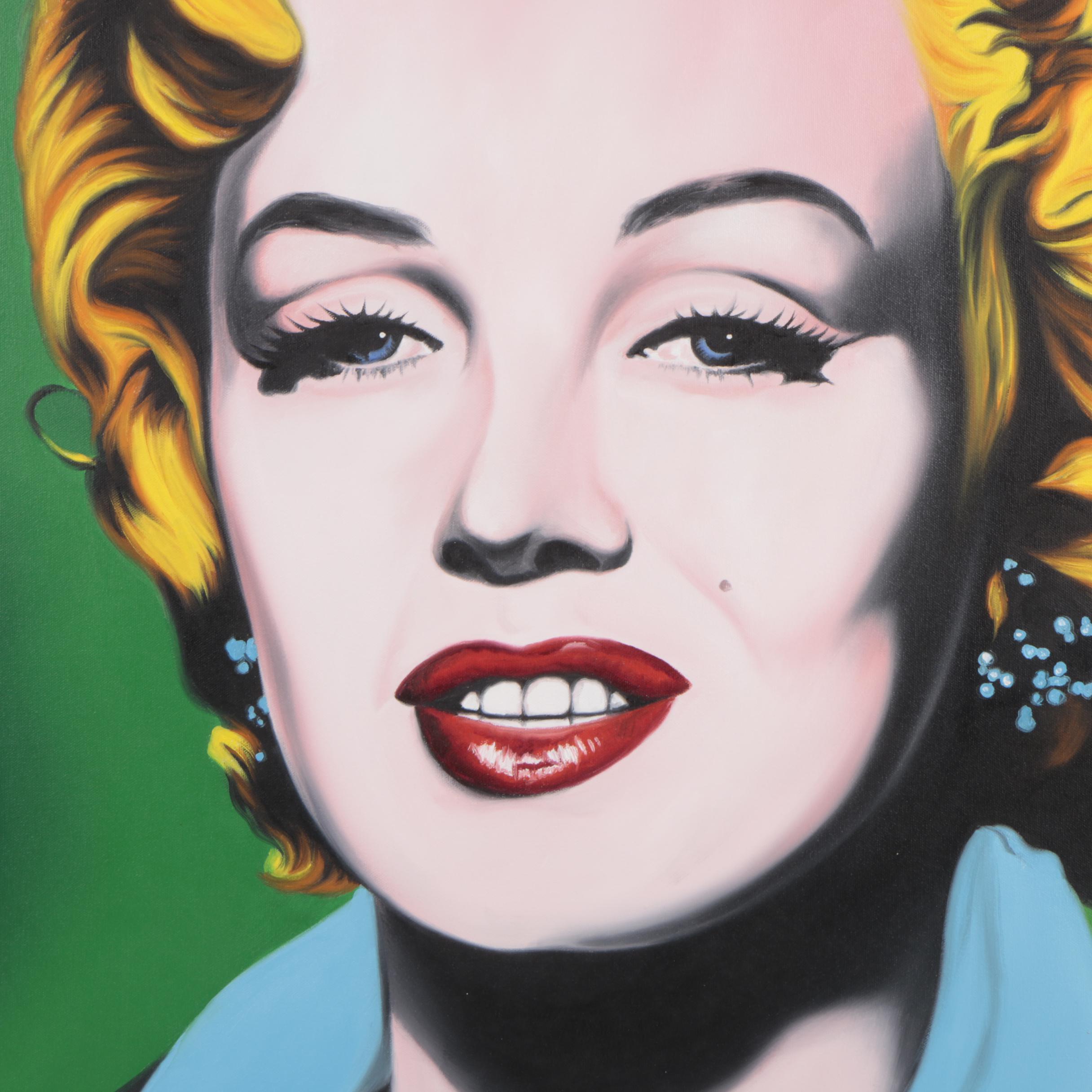 Hector Monroy Oil Painting "Marilyn"