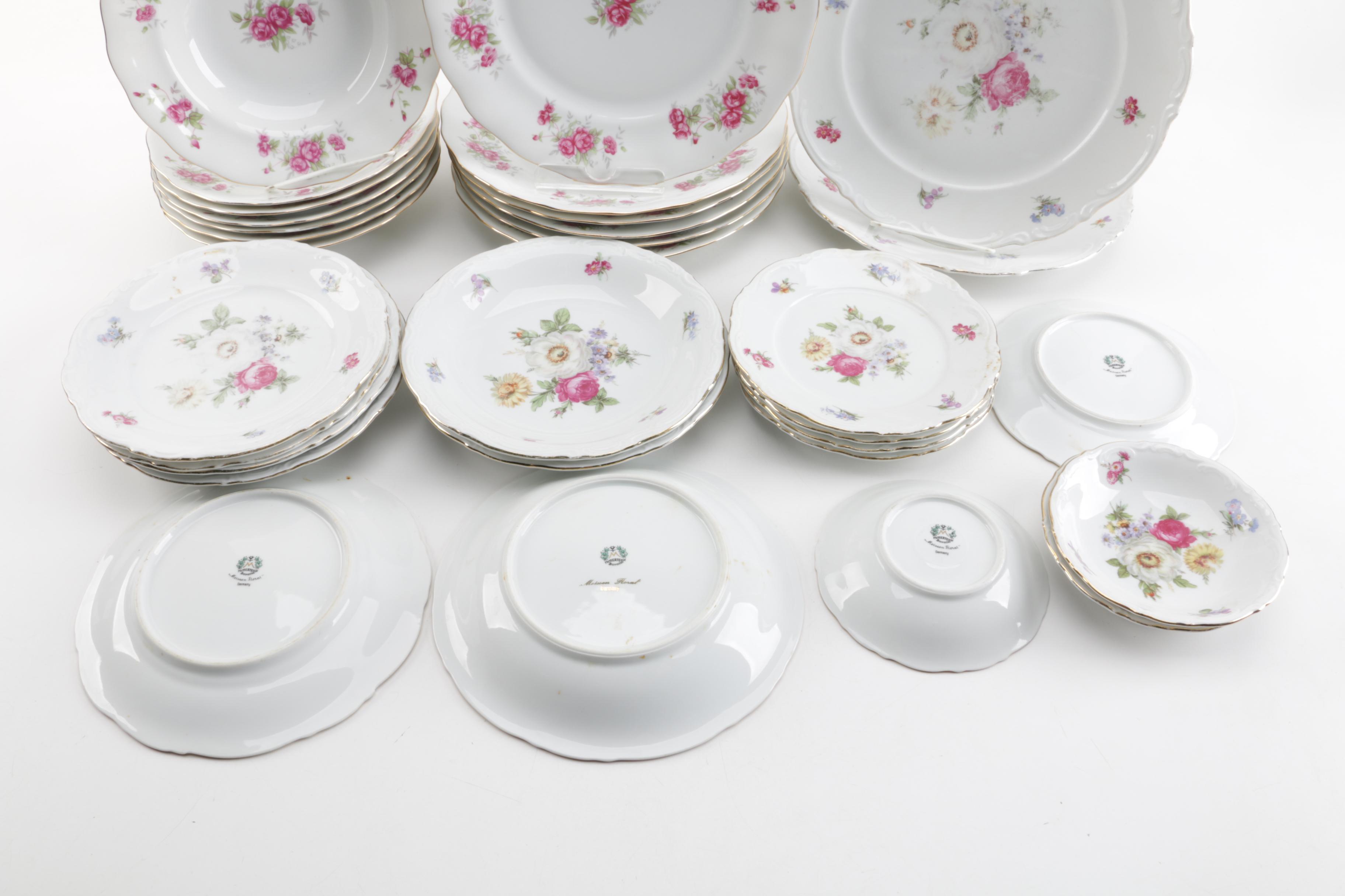 Mitterteich Bavarian Porcelain Tableware