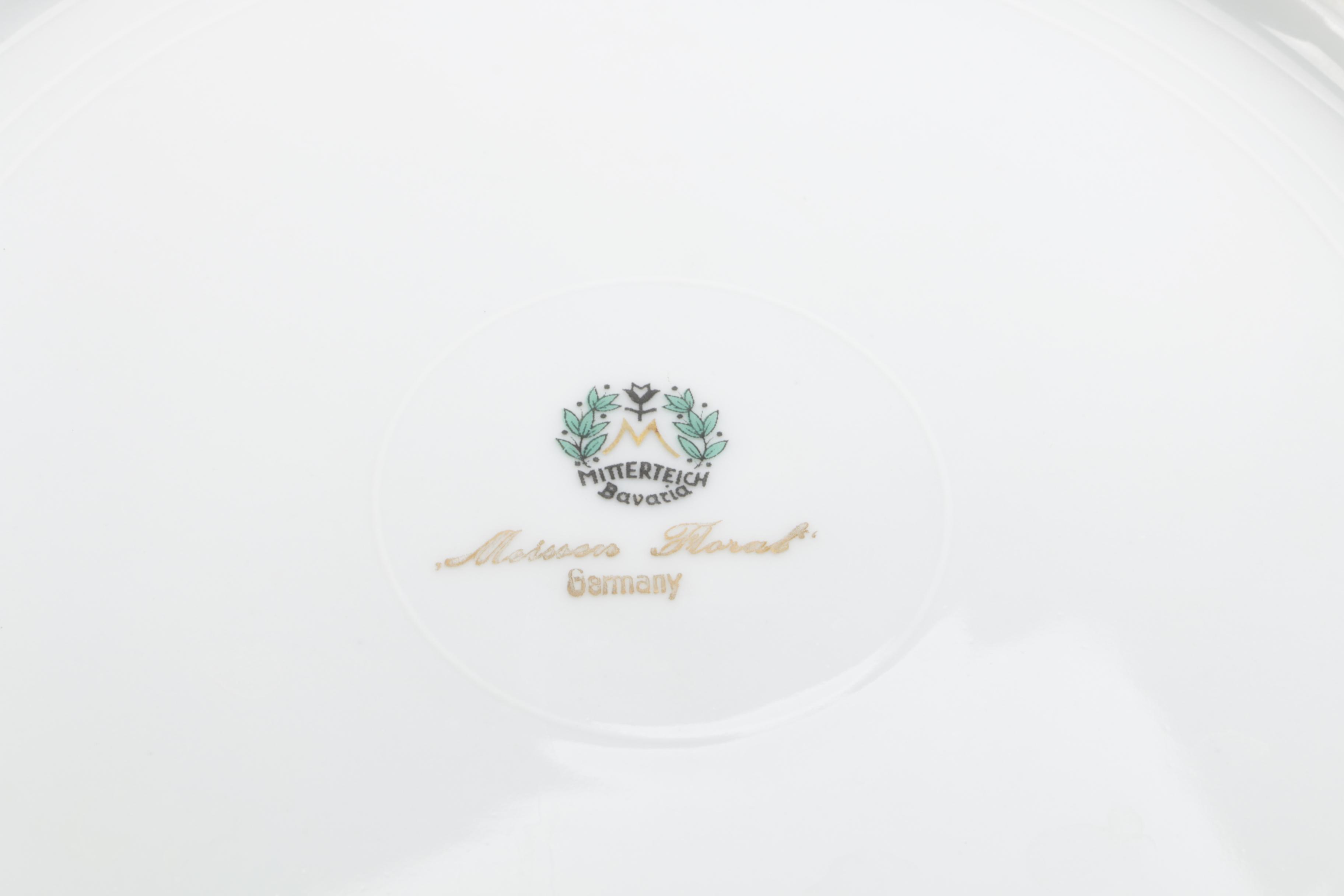 Mitterteich Bavarian Porcelain Tableware