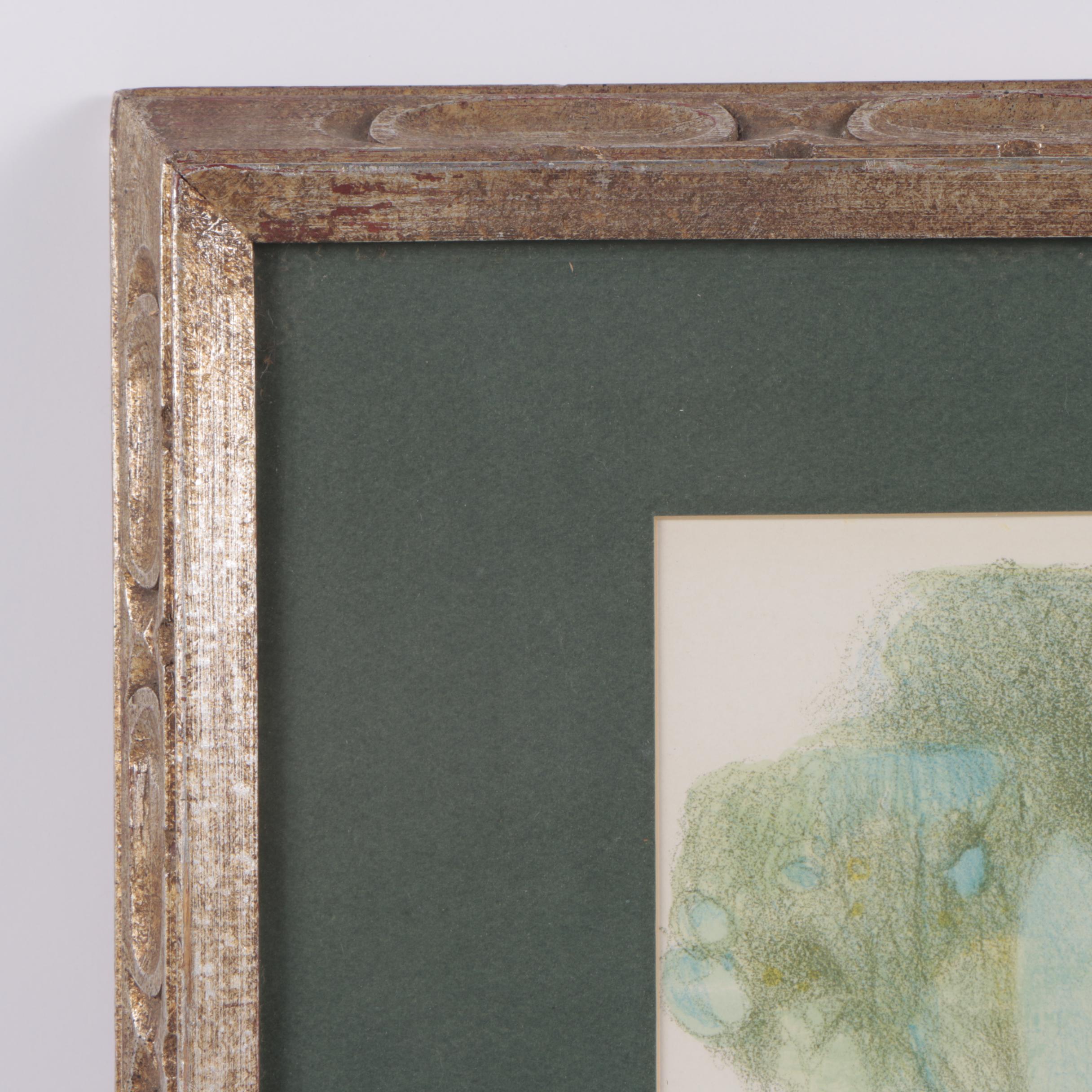 Héctor Poleo Color Lithograph