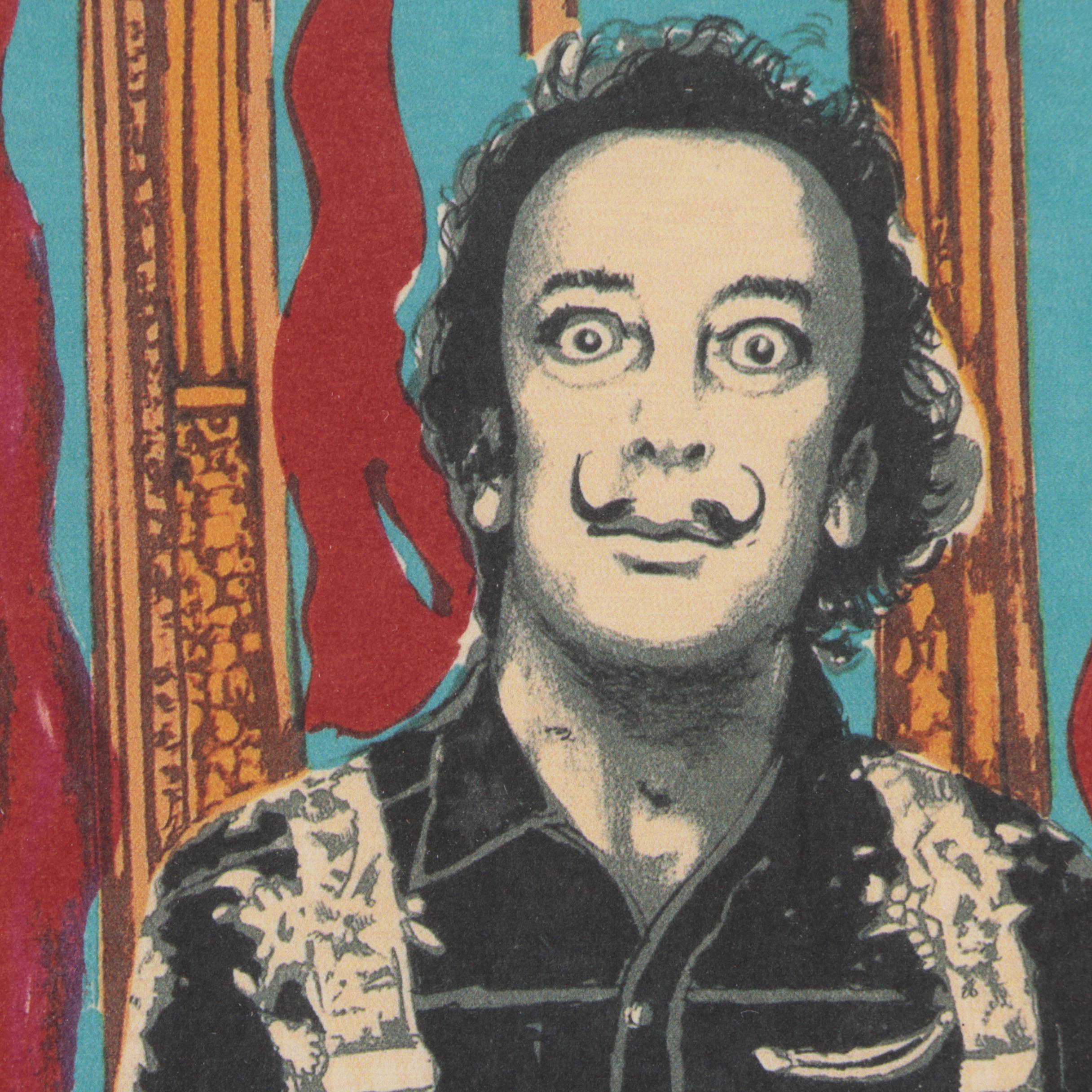 Limited Edition Giclée Reproduction Print After Salvador Dalí "Dalí’s Inferno"