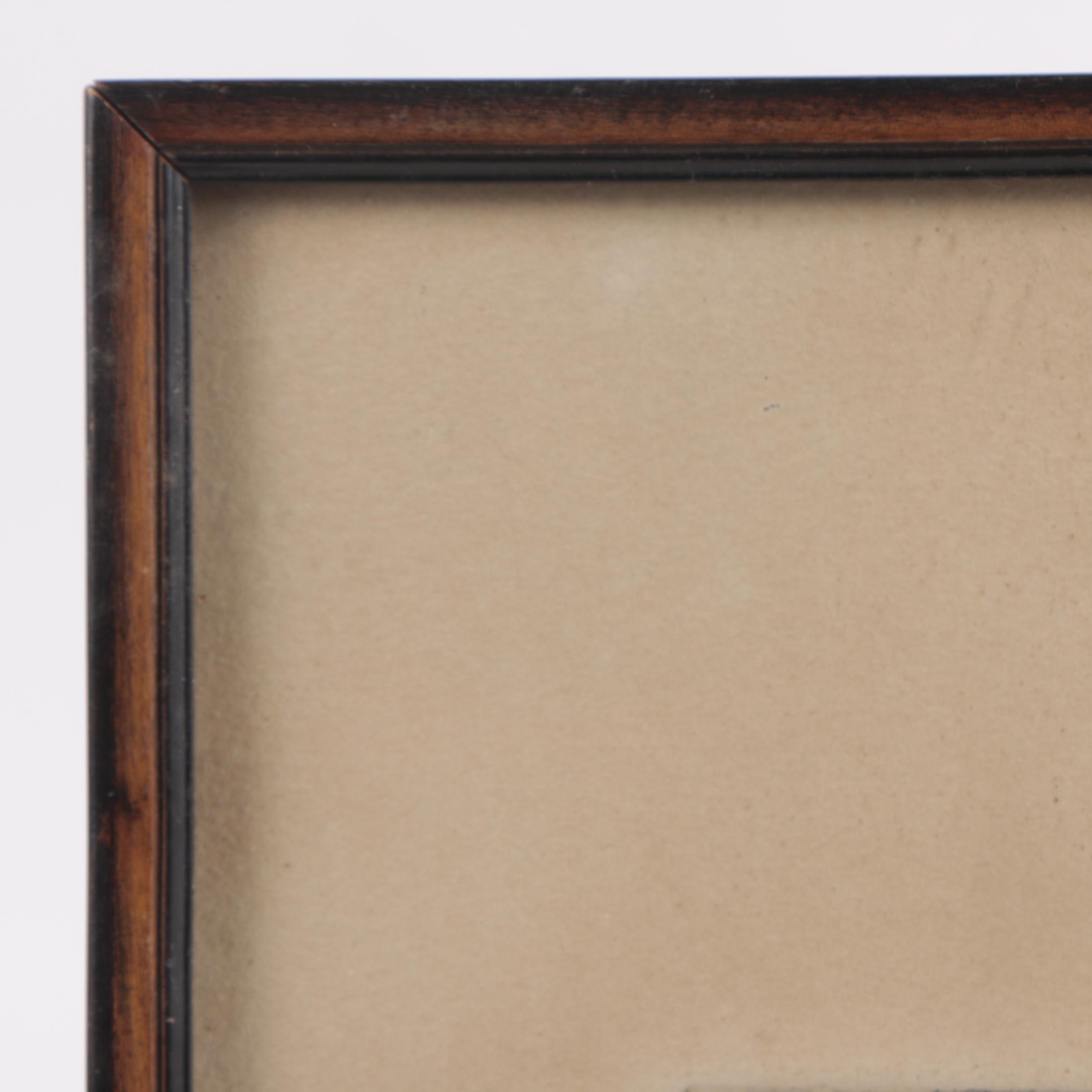 Wolf Bloem Mid Century Etching "Bergdorf"