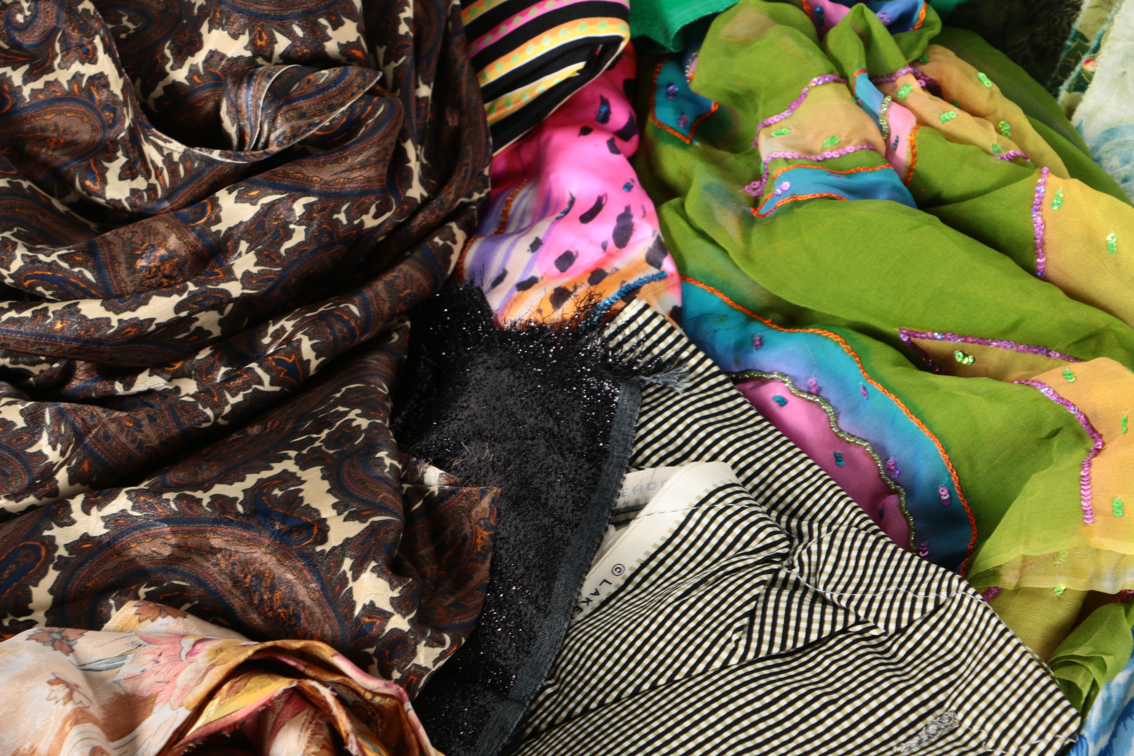 Fabric and Scarves Collection