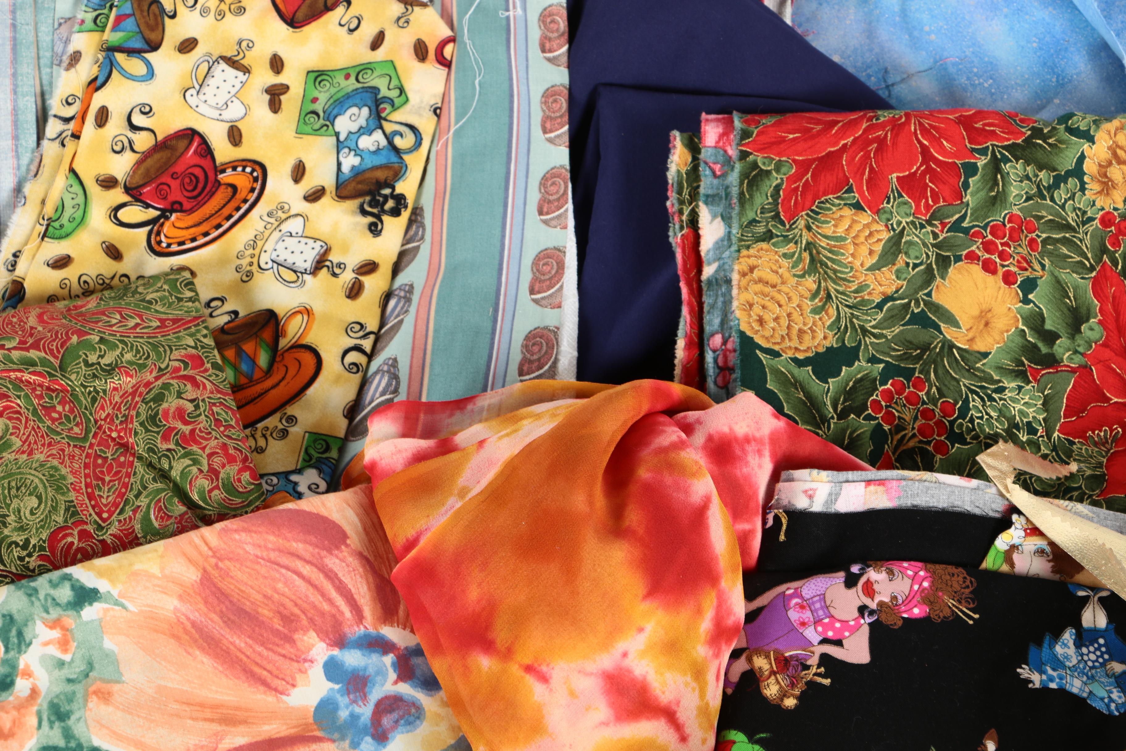 Fabric and Scarves Collection