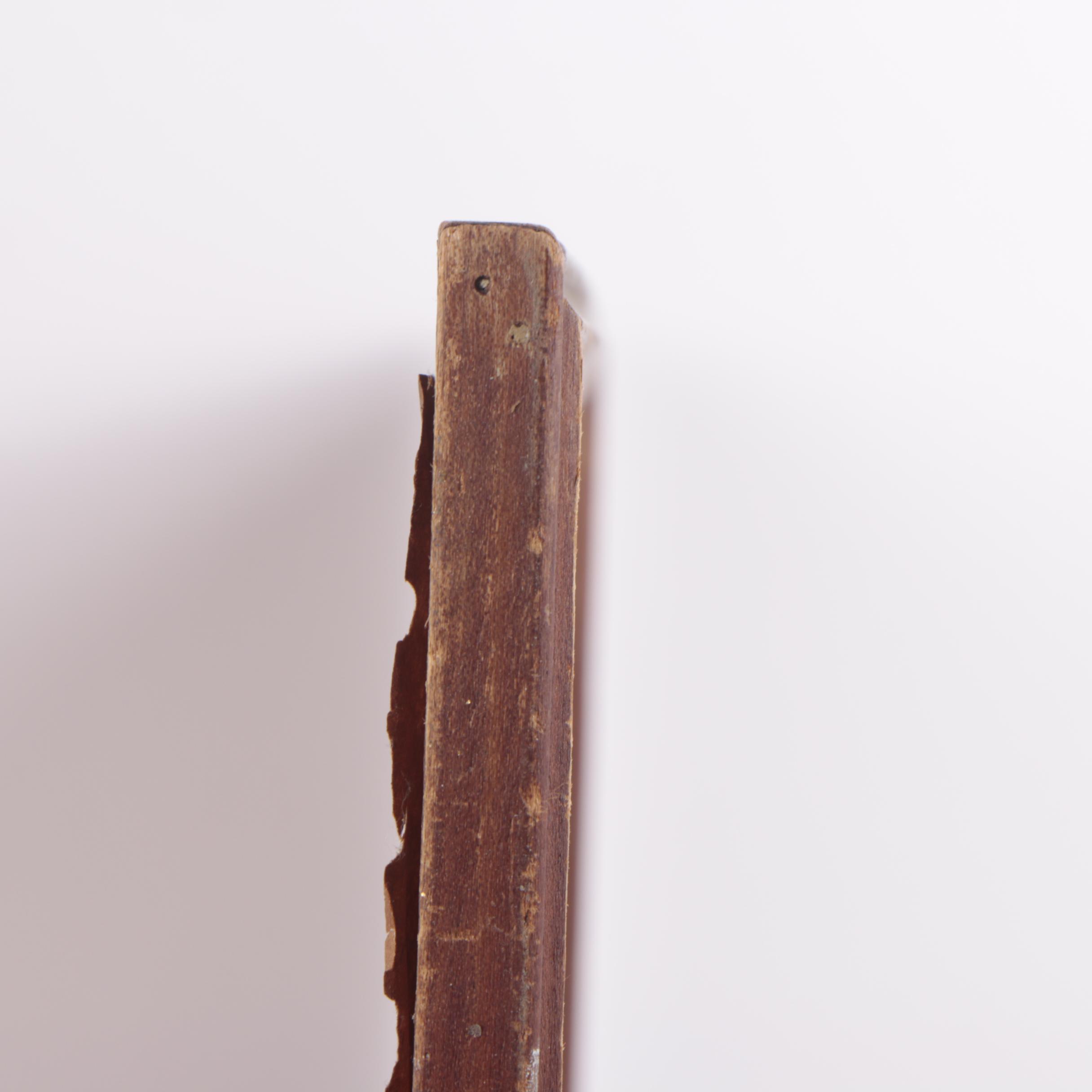 Carl Gaertner Watercolor Painting of Winter Forest Scene