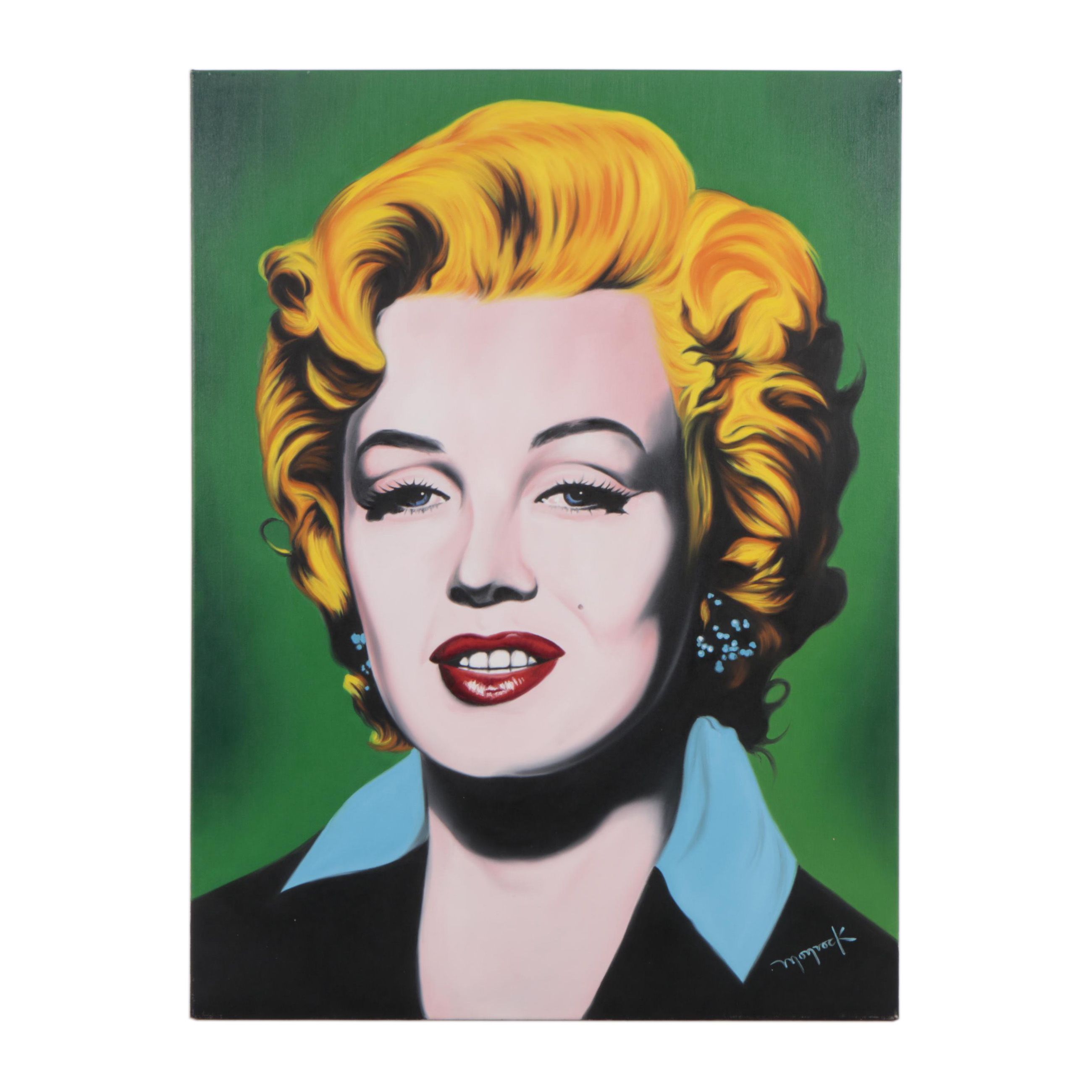 Hector Monroy Oil Painting "Marilyn"