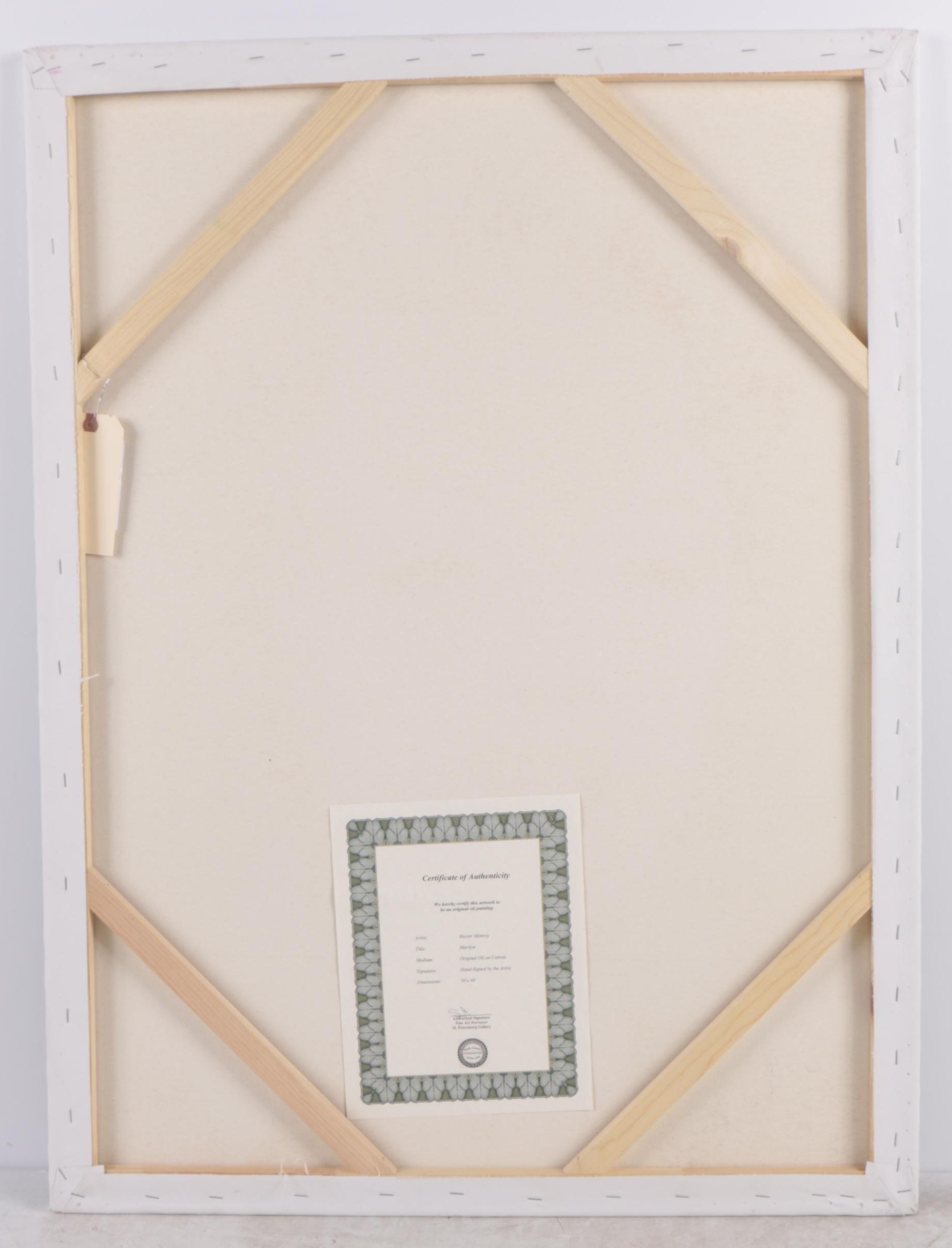 Hector Monroy Oil Painting "Marilyn"