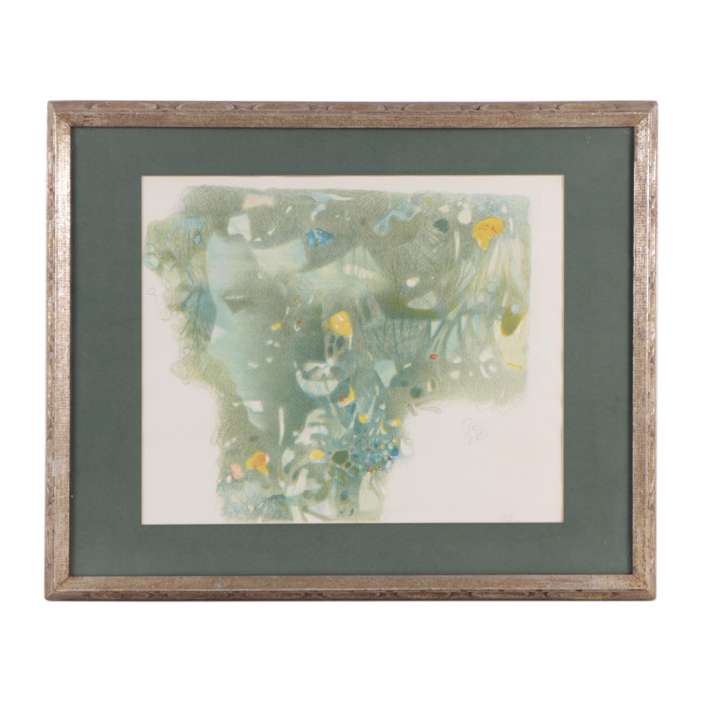 Héctor Poleo Color Lithograph