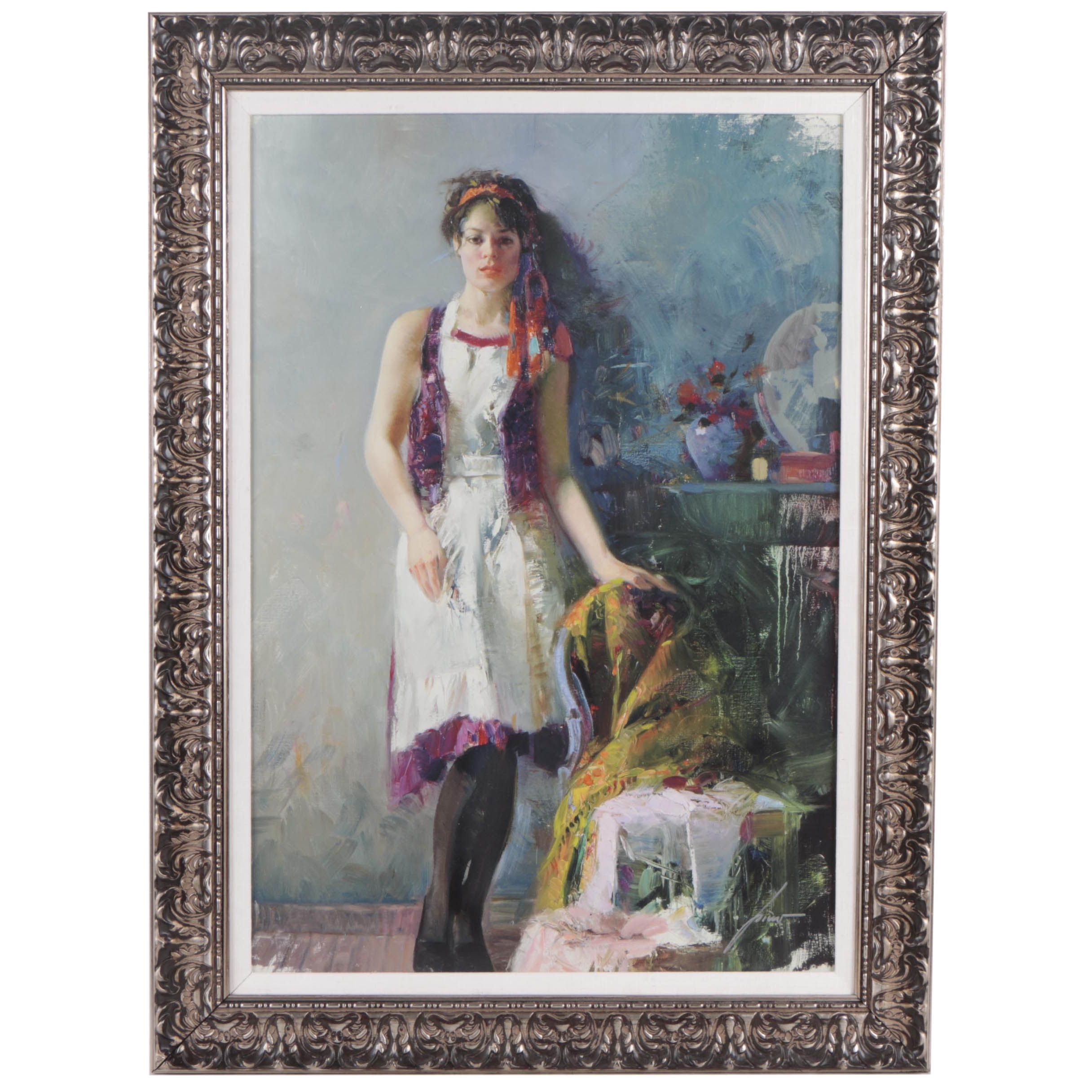 Pino Daeni Giclee Reproduction Print "Mixed Emotions"
