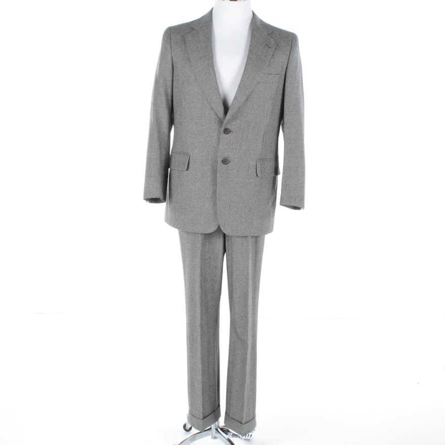 Men's Paul Stuart Wool Houndstooth Suit