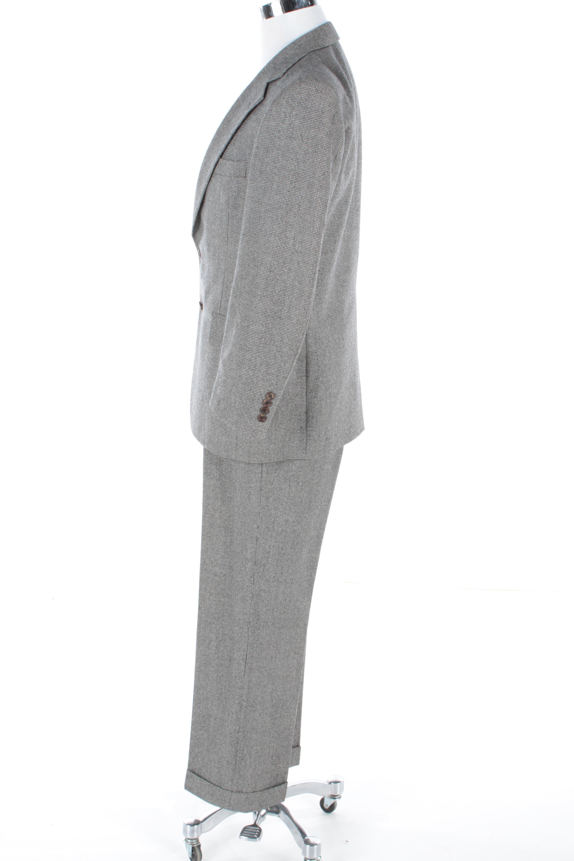 Men's Paul Stuart Wool Houndstooth Suit