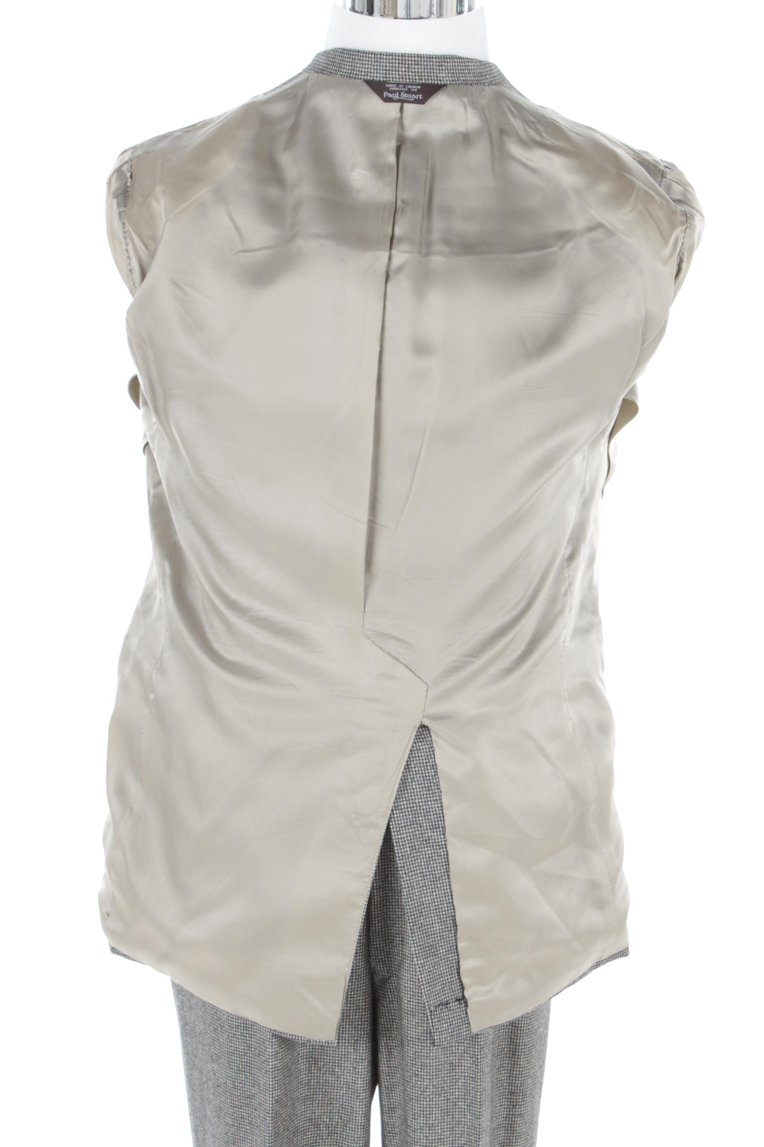 Men's Paul Stuart Wool Houndstooth Suit