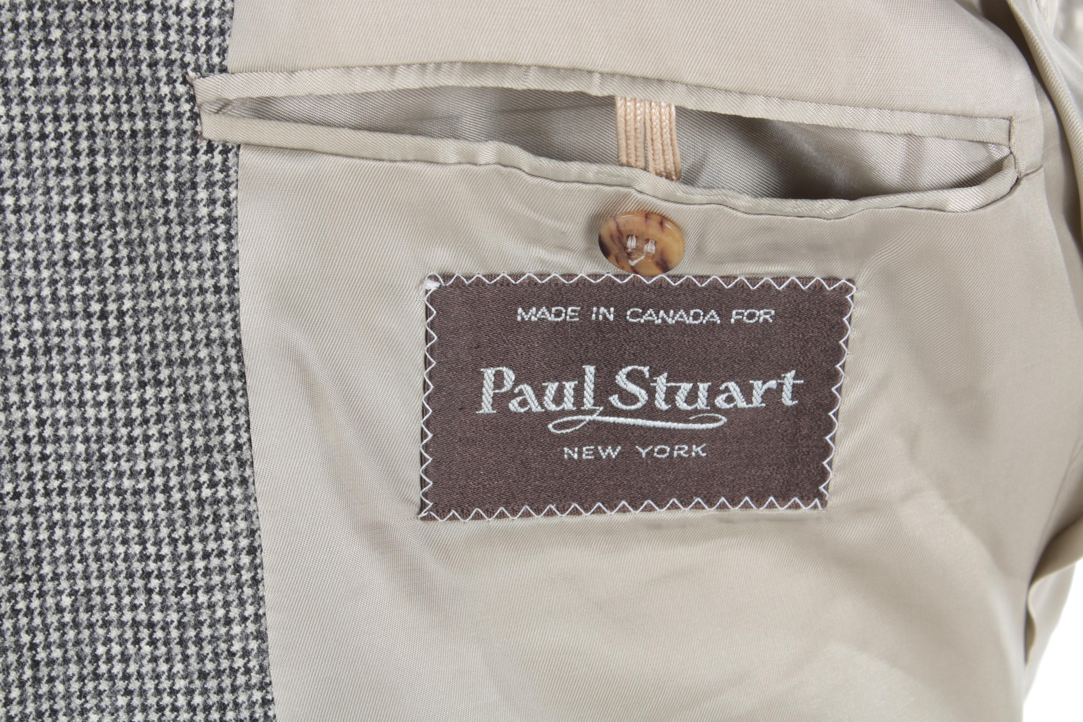 Men's Paul Stuart Wool Houndstooth Suit