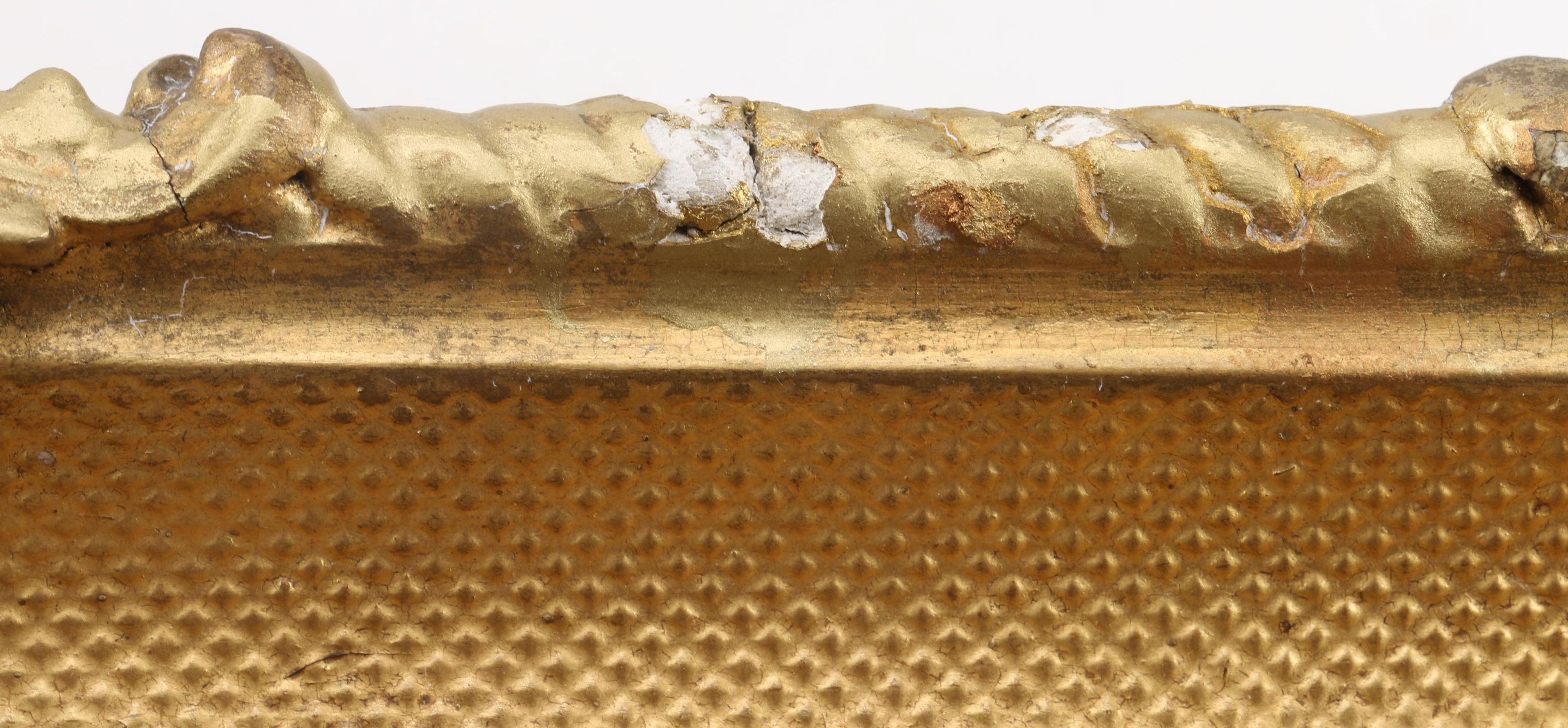 Antique Gold Tone Wall Mirrors, Mid to Late 19th Century