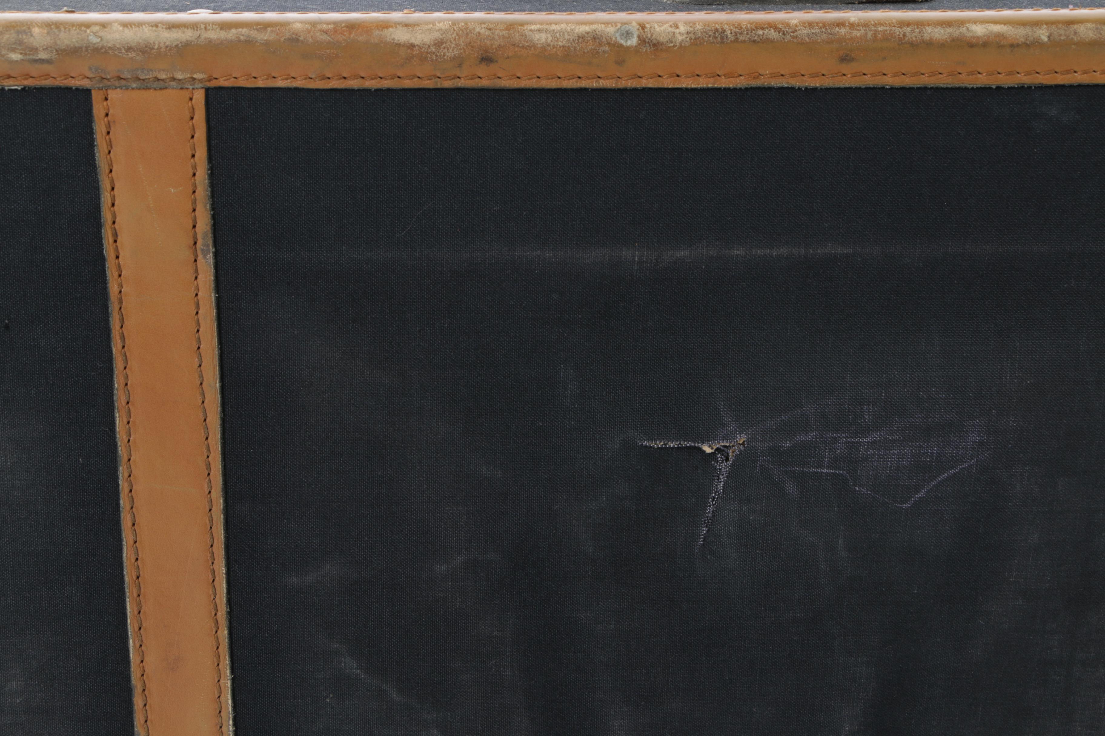 Vintage T. Anthony Ltd. Large Black Pullman Suitcases