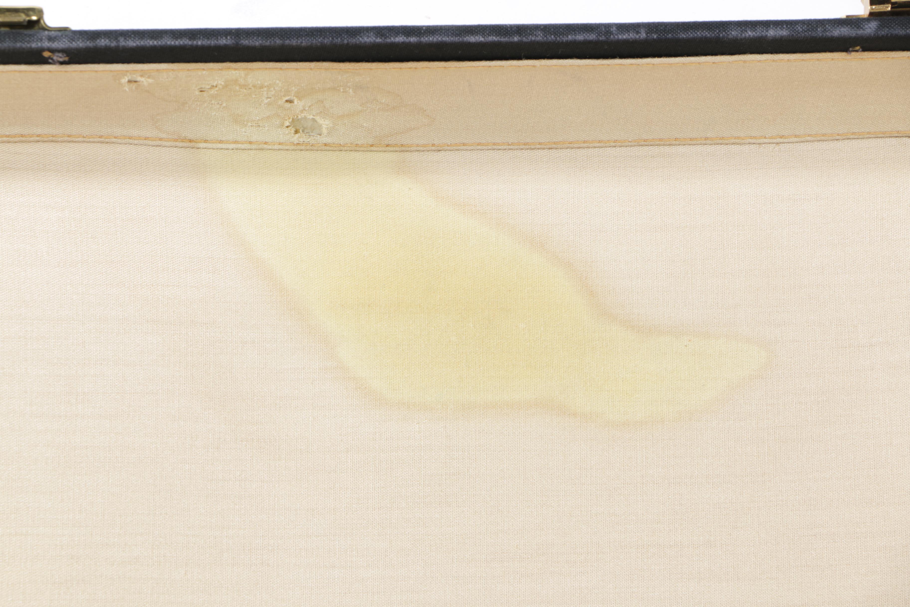 Vintage T. Anthony Ltd. Large Black Pullman Suitcases