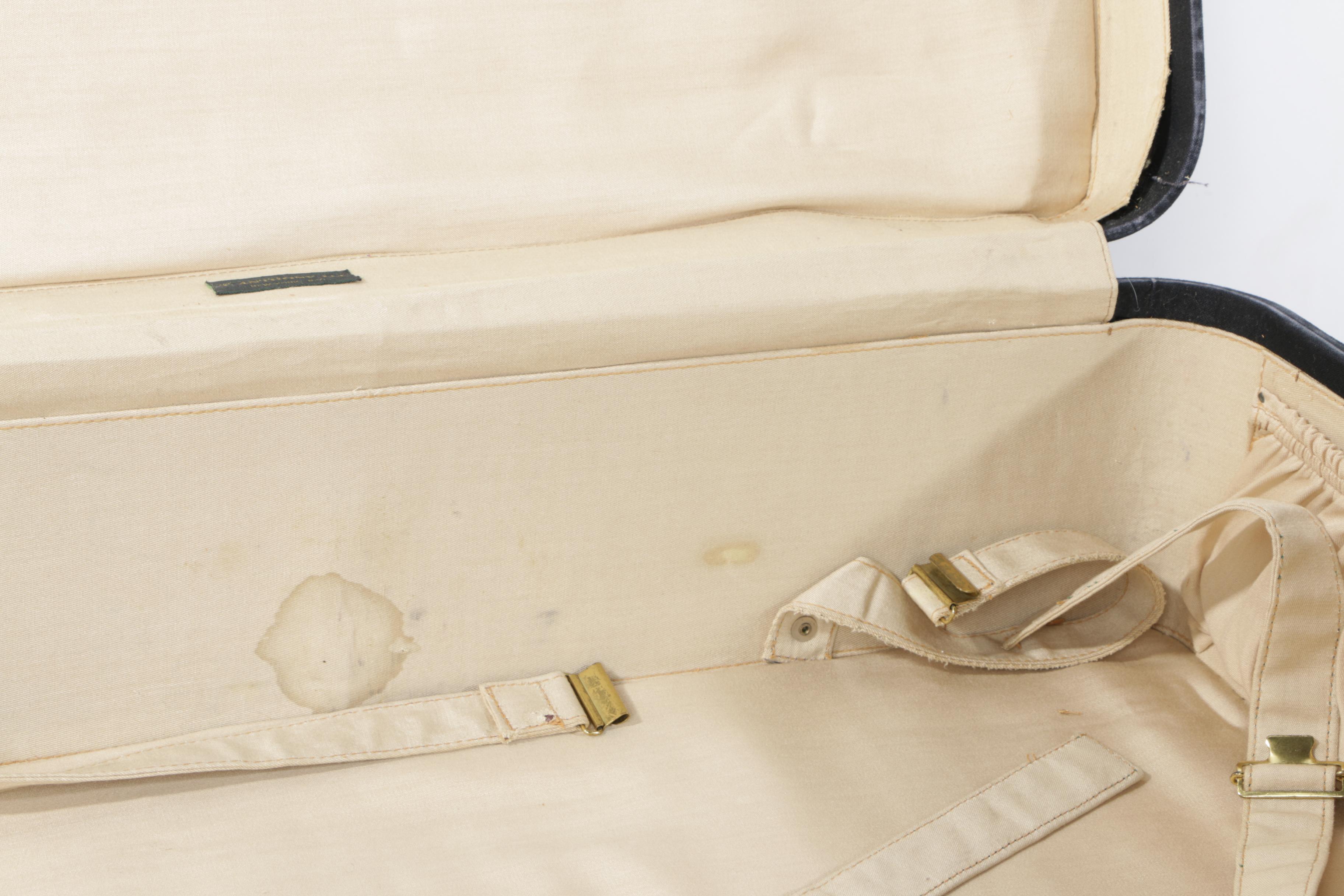 Vintage T. Anthony Ltd. Large Black Pullman Suitcases