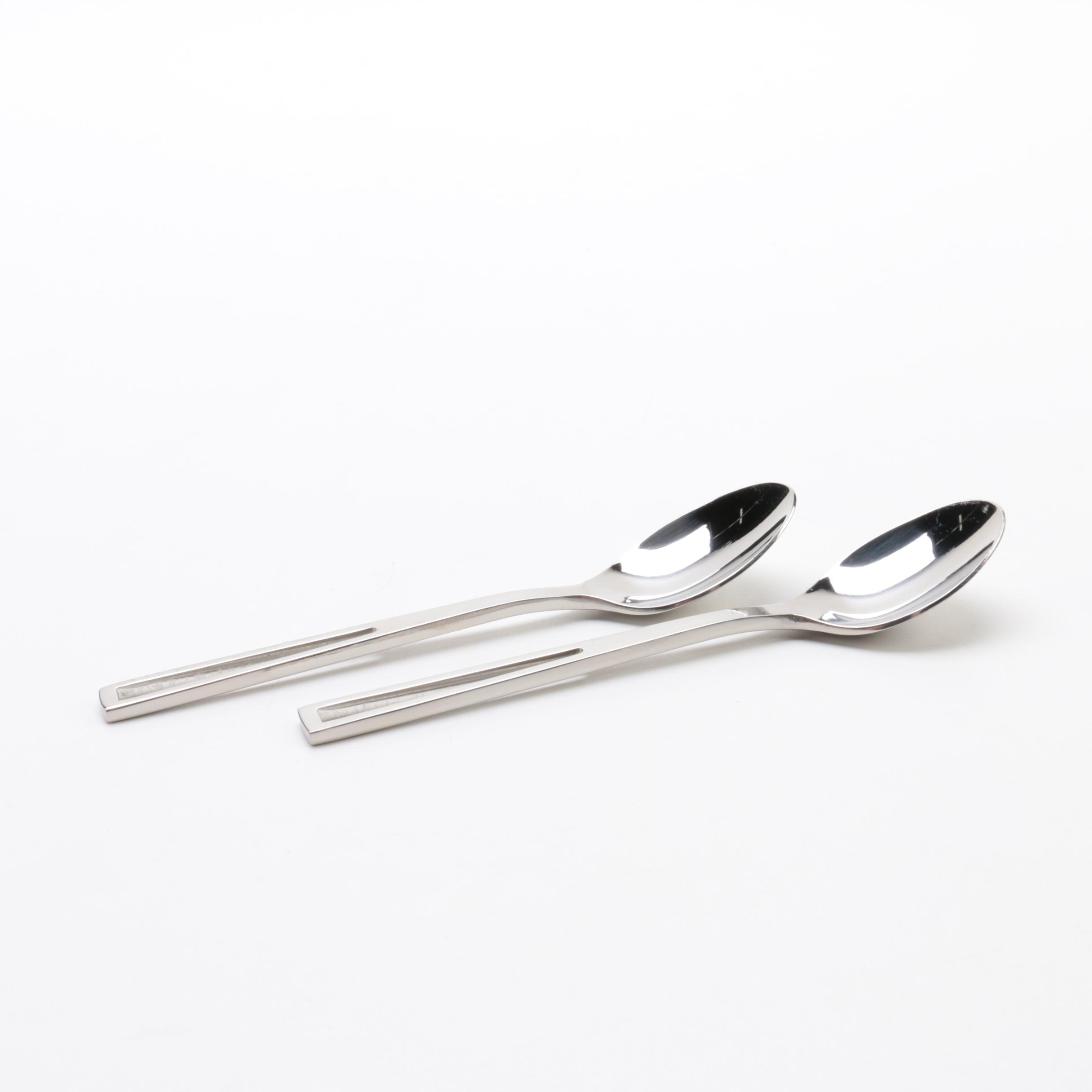 Collection of Supreme Cutlery Stainless Steel Demitasse Spoons