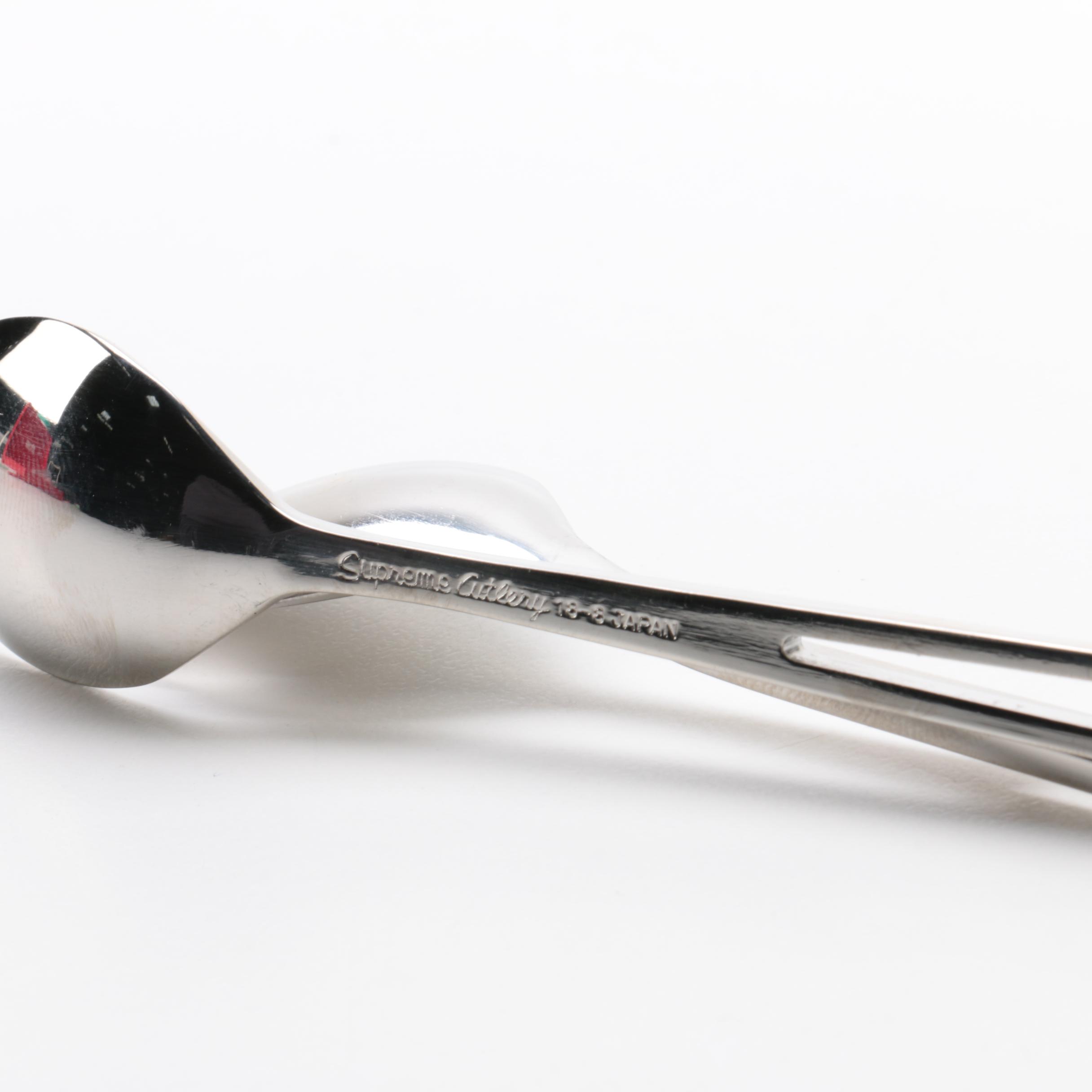 Collection of Supreme Cutlery Stainless Steel Demitasse Spoons