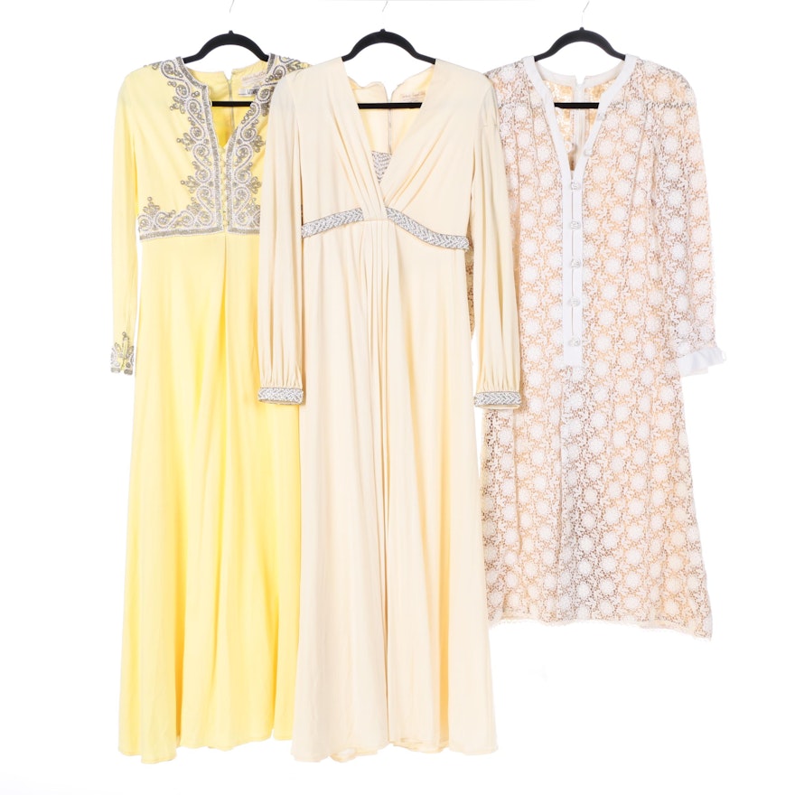 Three Vintage Dresses