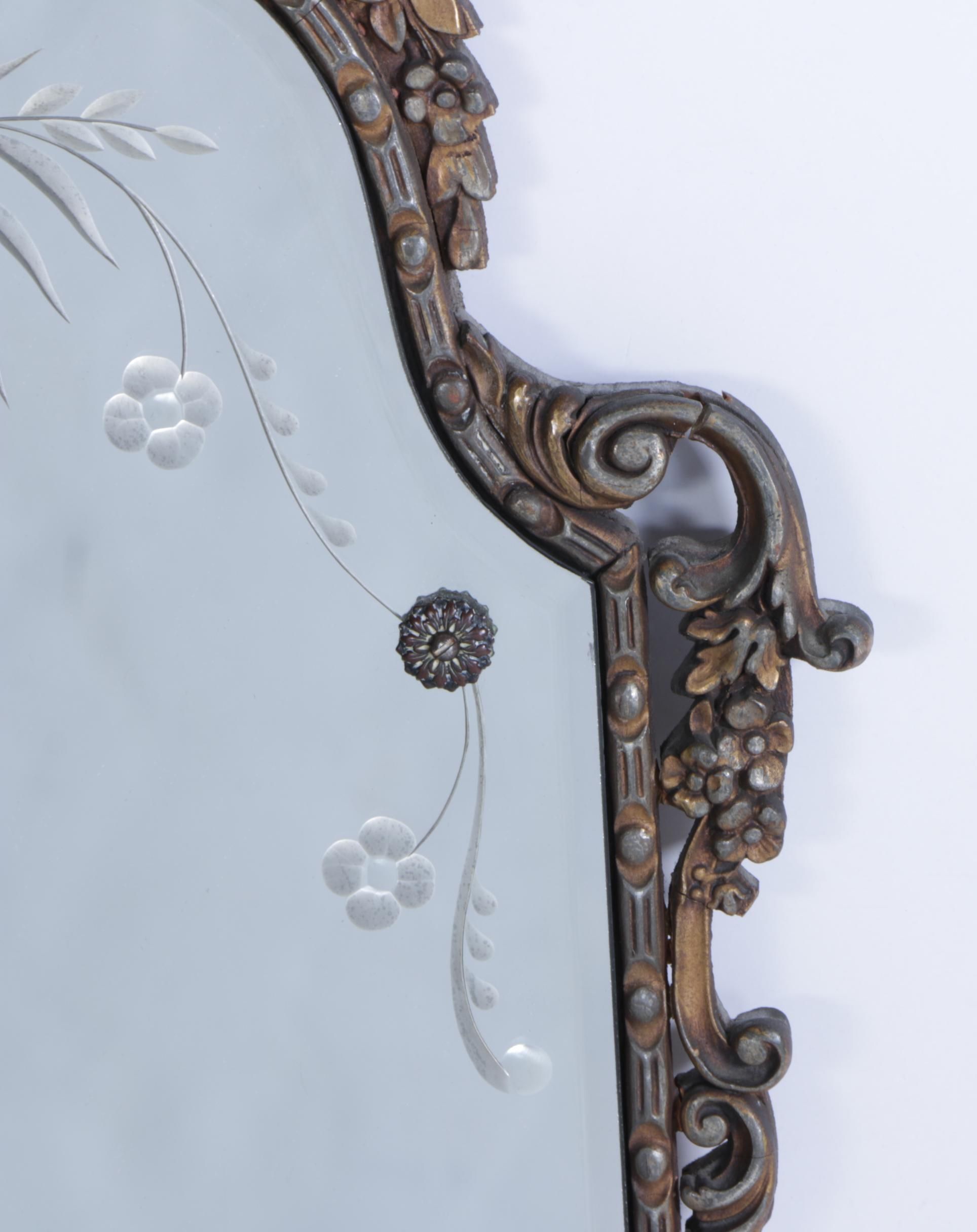Victorian-Style Wall Mirror