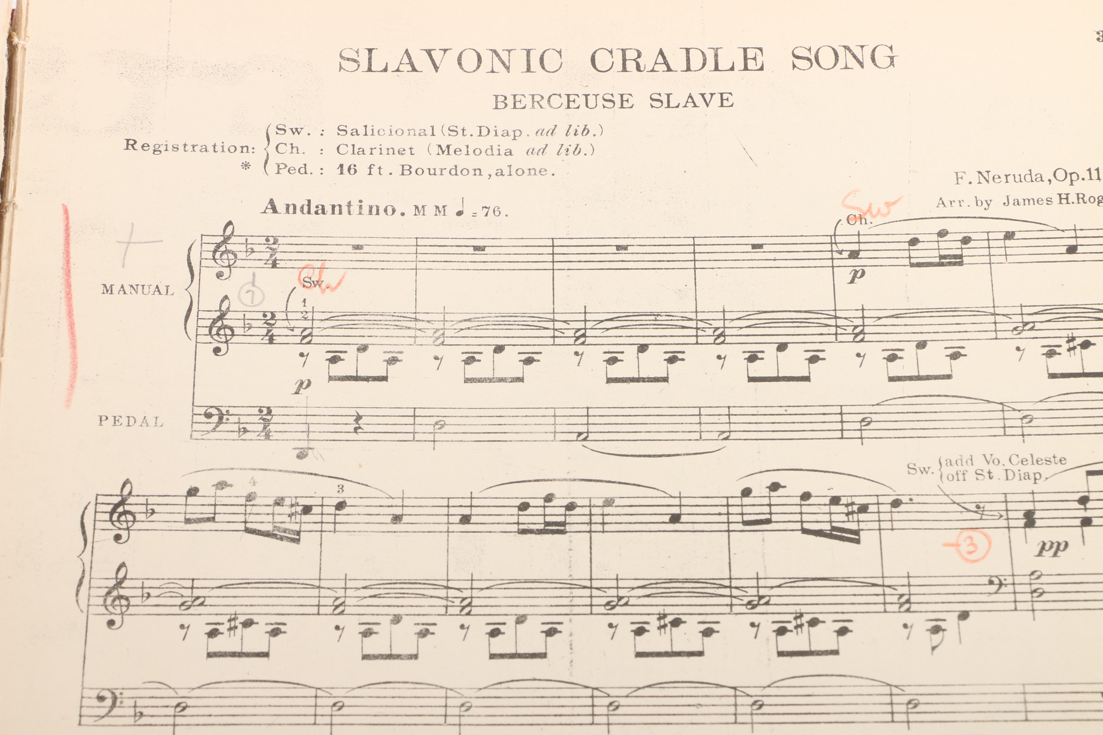 Vintage Piano, Organ, and Vocal Sheet Music Books