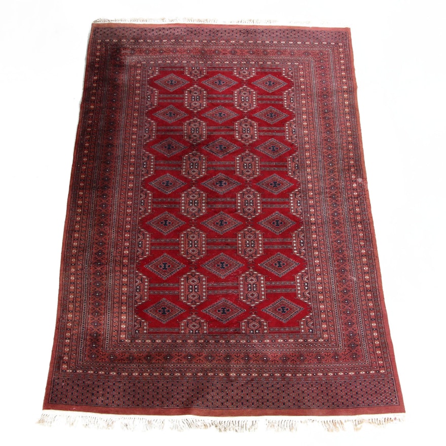 Hand-Knotted Afghan Wool Area Rug