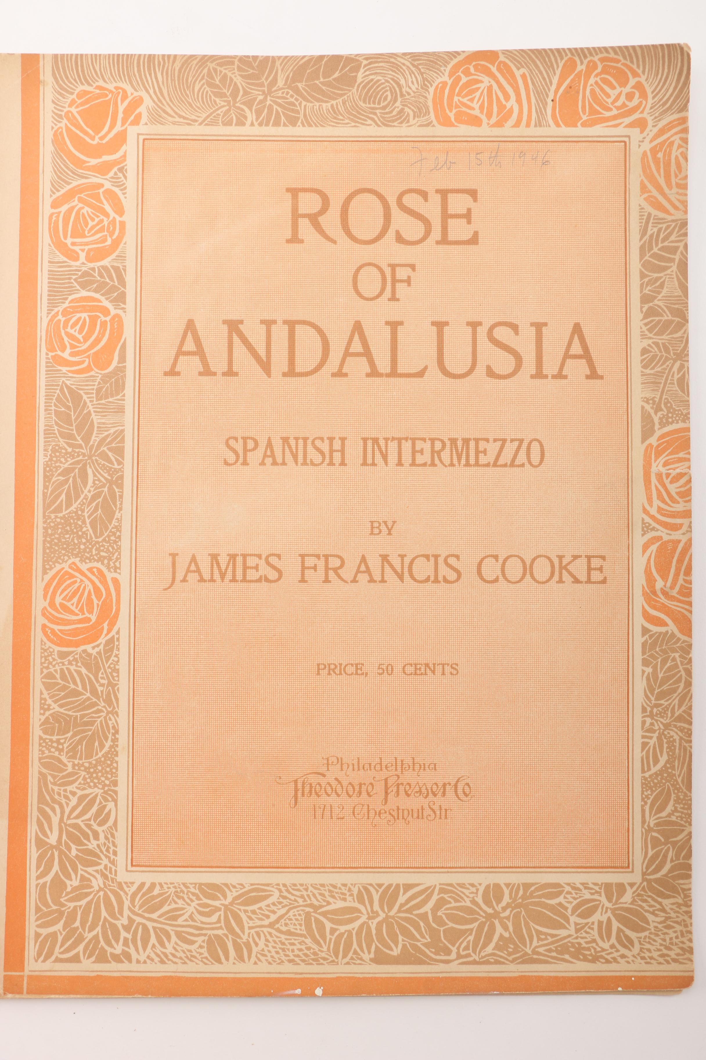 Vintage Piano, Organ, and Vocal Sheet Music Books