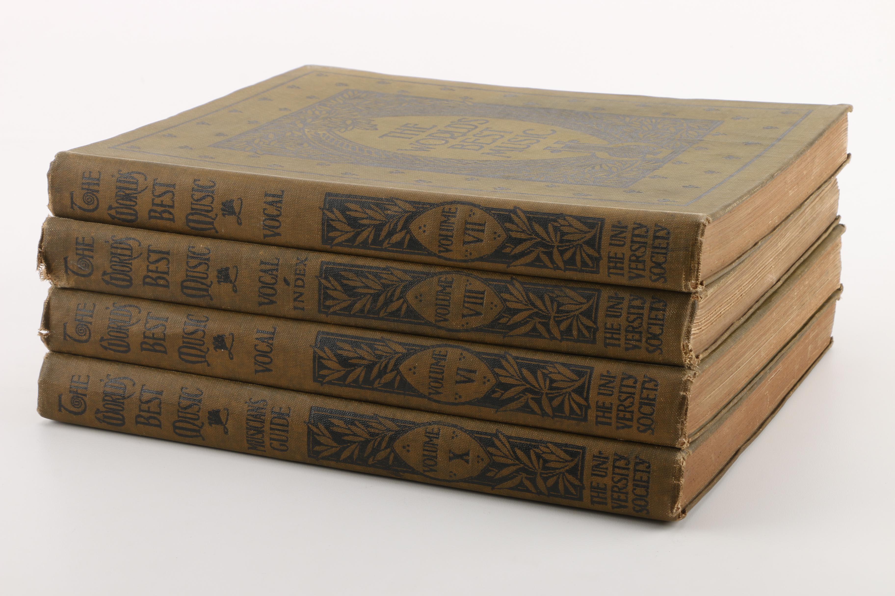 Vintage Piano, Organ, and Vocal Sheet Music Books