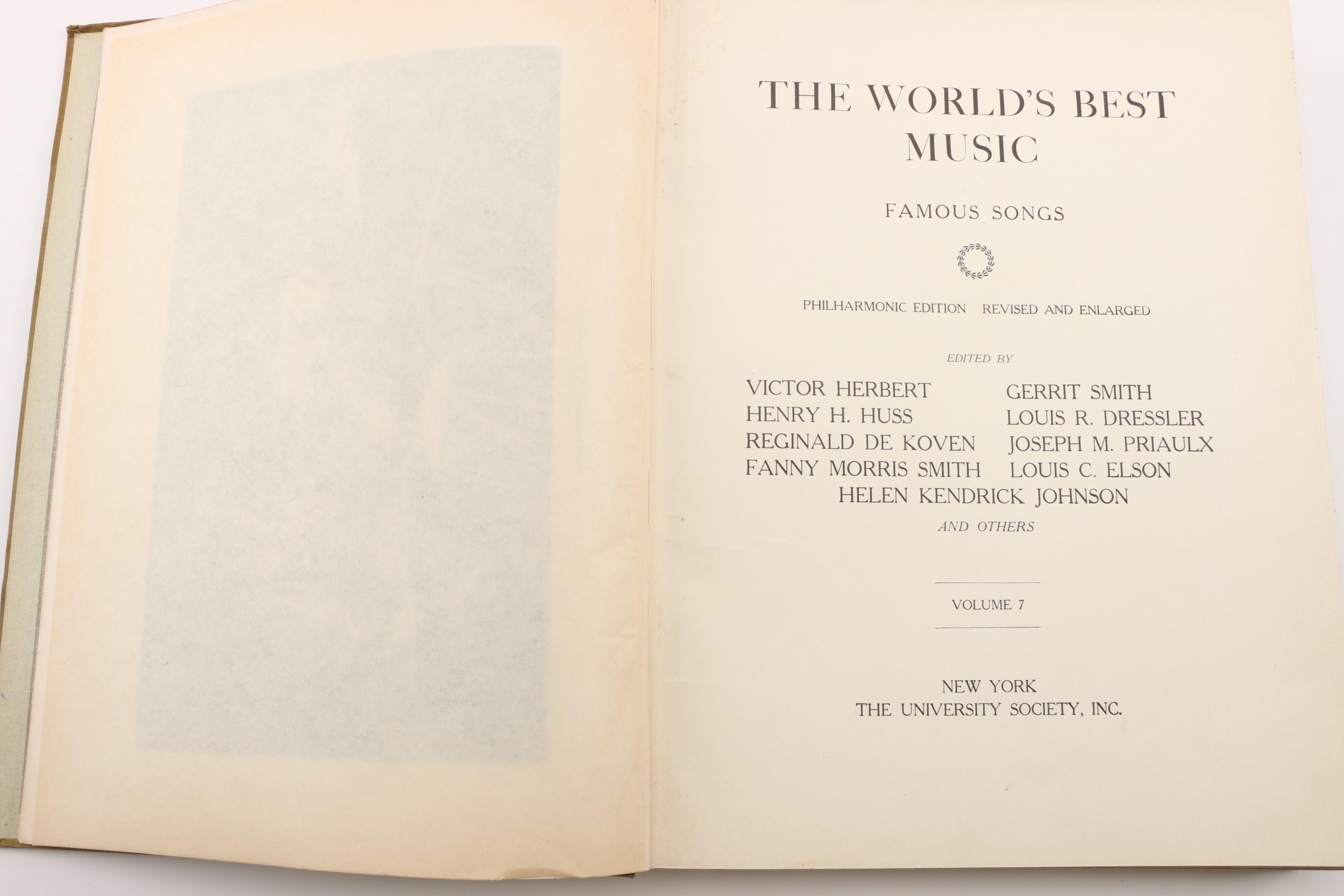 Vintage Piano, Organ, and Vocal Sheet Music Books