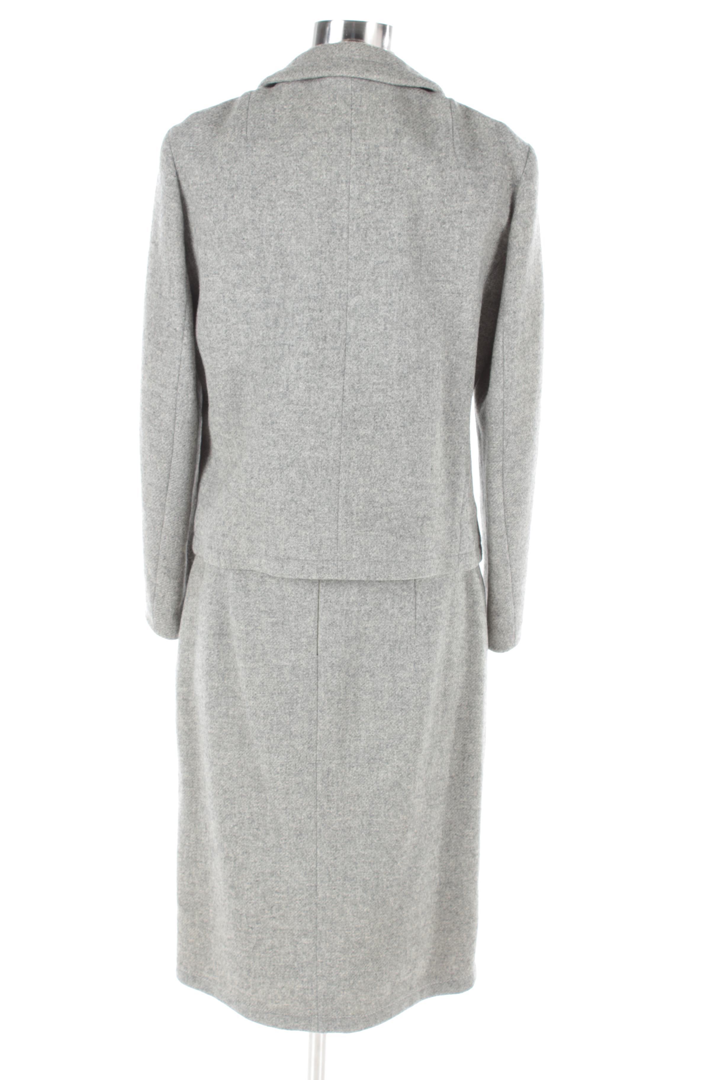 Circa 1960s Vintage Skirt Suit by Highbrow Avantgarde