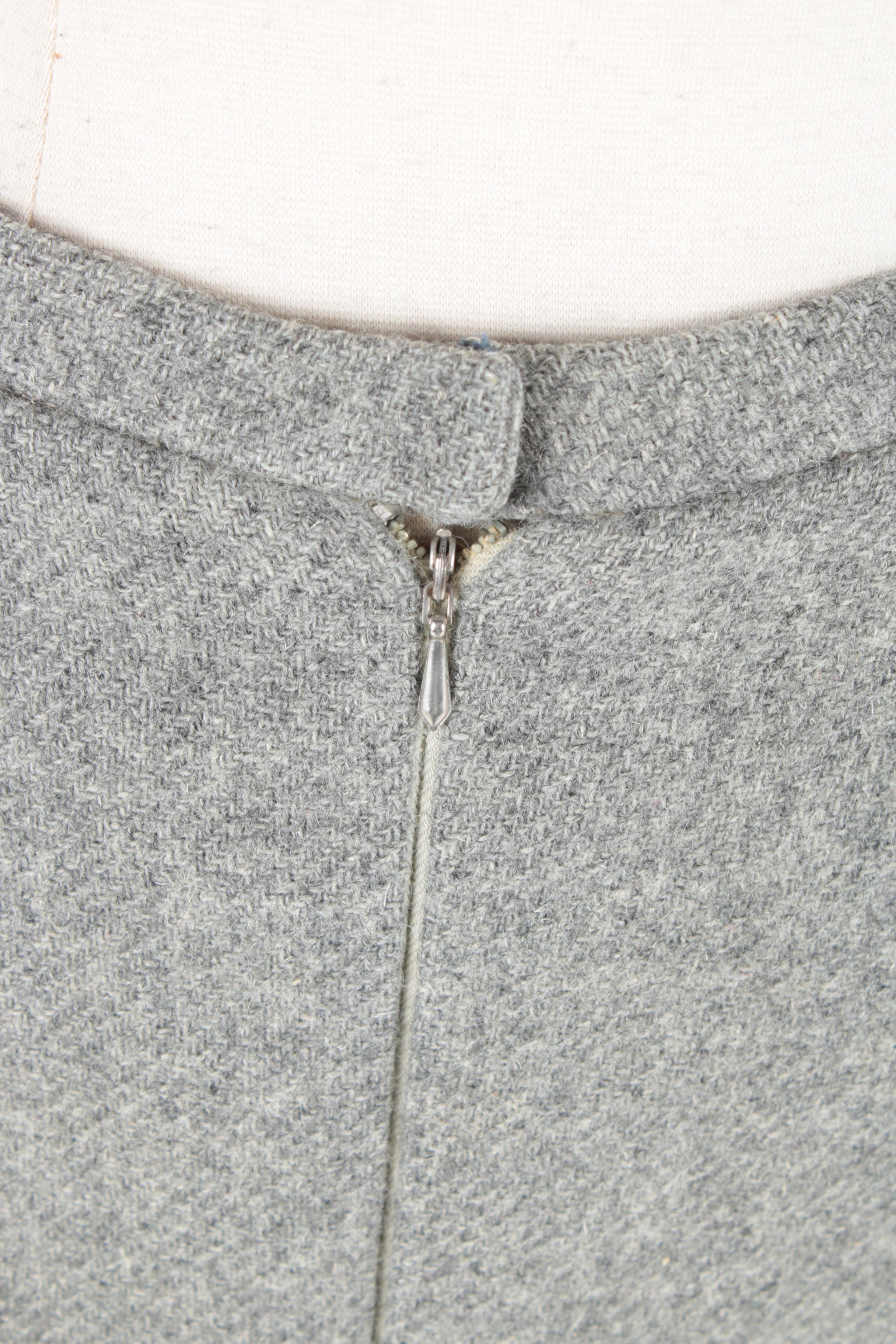 Circa 1960s Vintage Skirt Suit by Highbrow Avantgarde