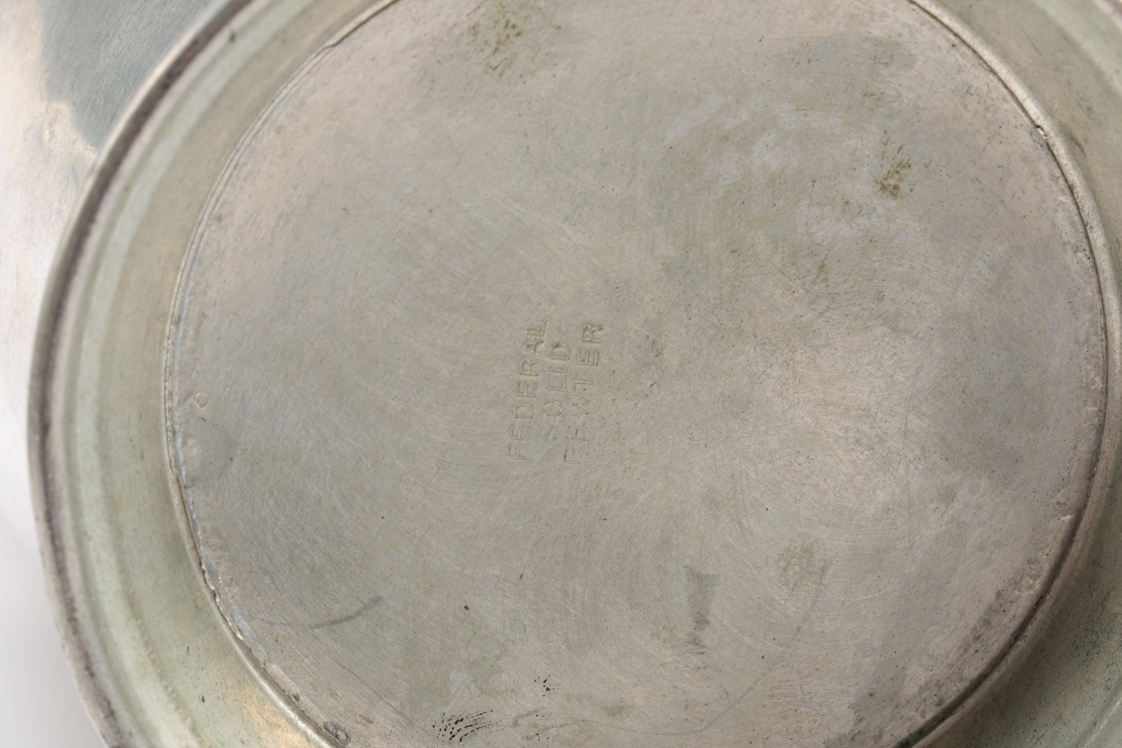 Pewter Serveware and Vases