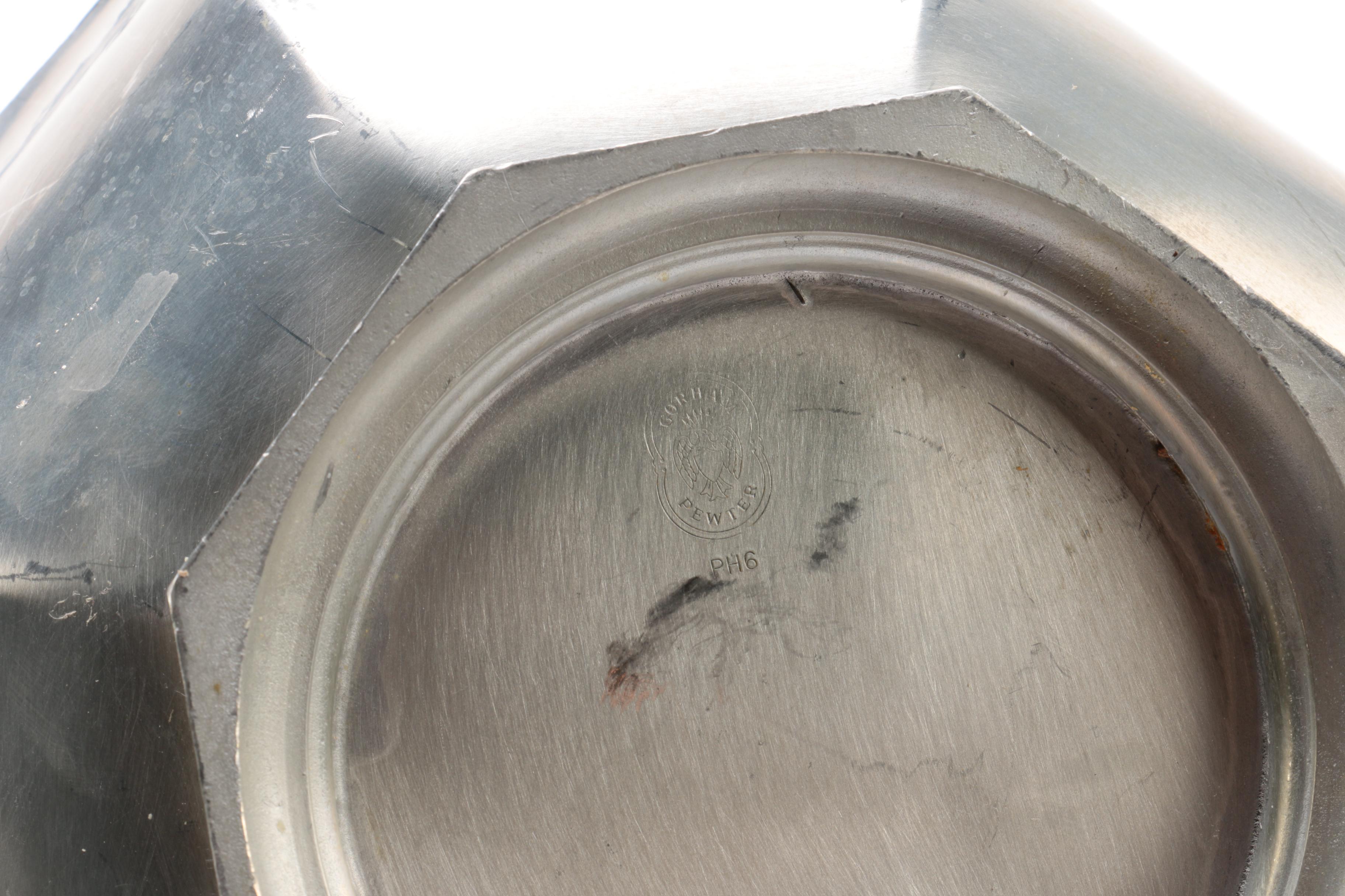 Pewter Serveware and Vases