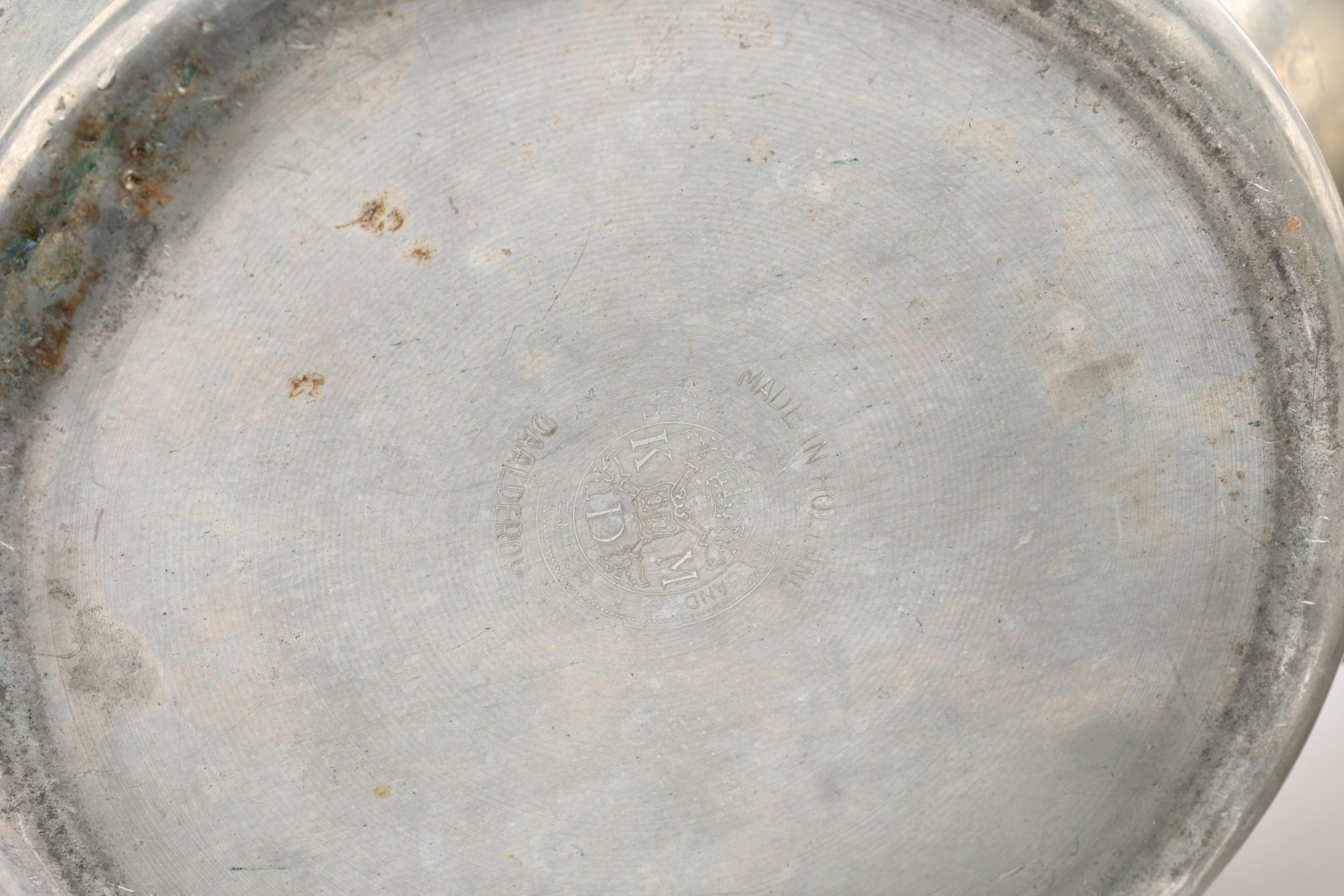 Royal Holland Pewter Carafes with Pewter Tankards