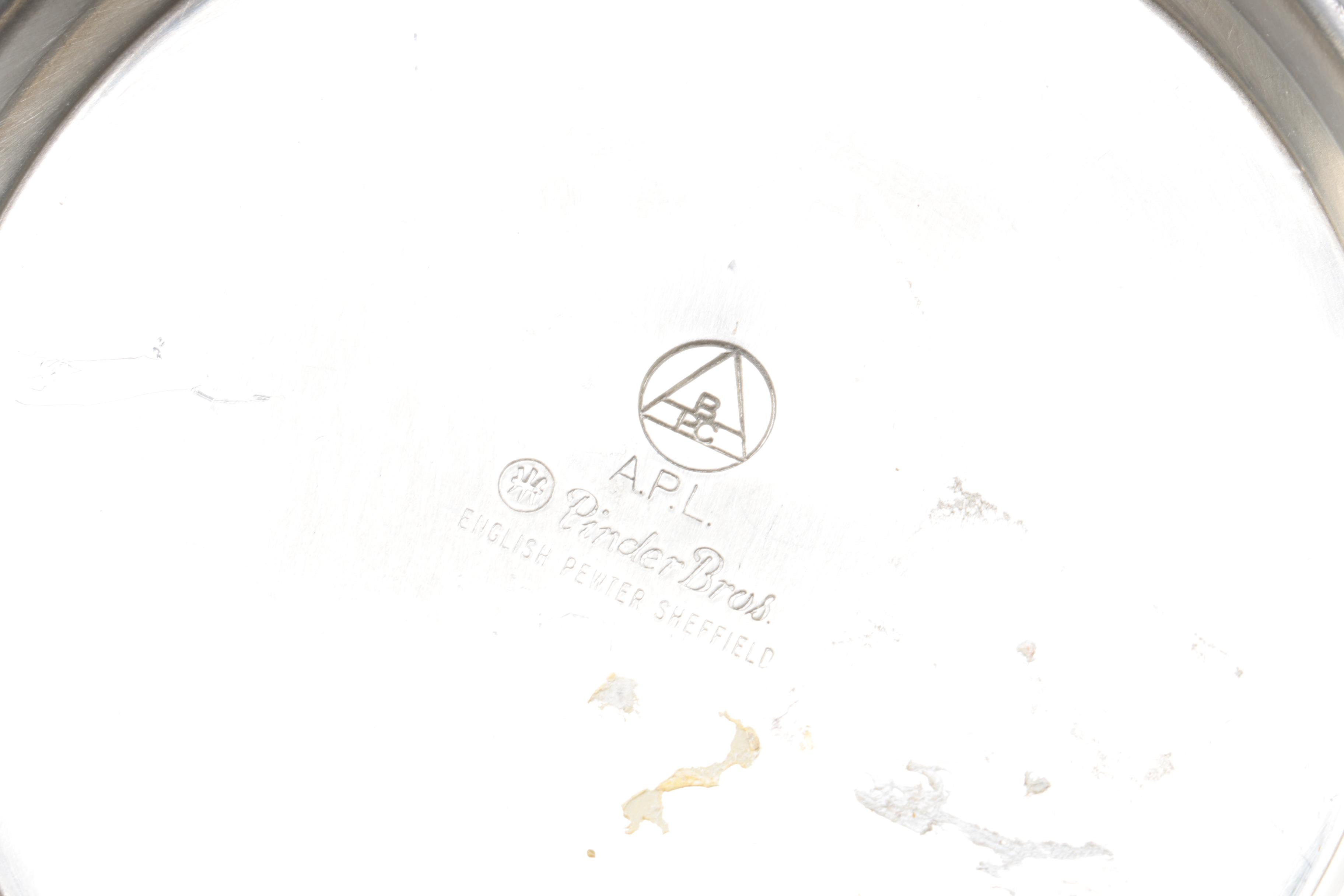 Royal Holland Pewter Carafes with Pewter Tankards