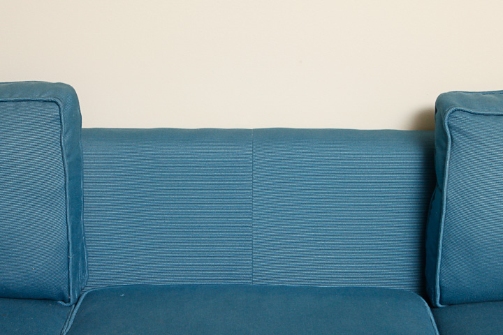 Vintage Blue Sofa by Century